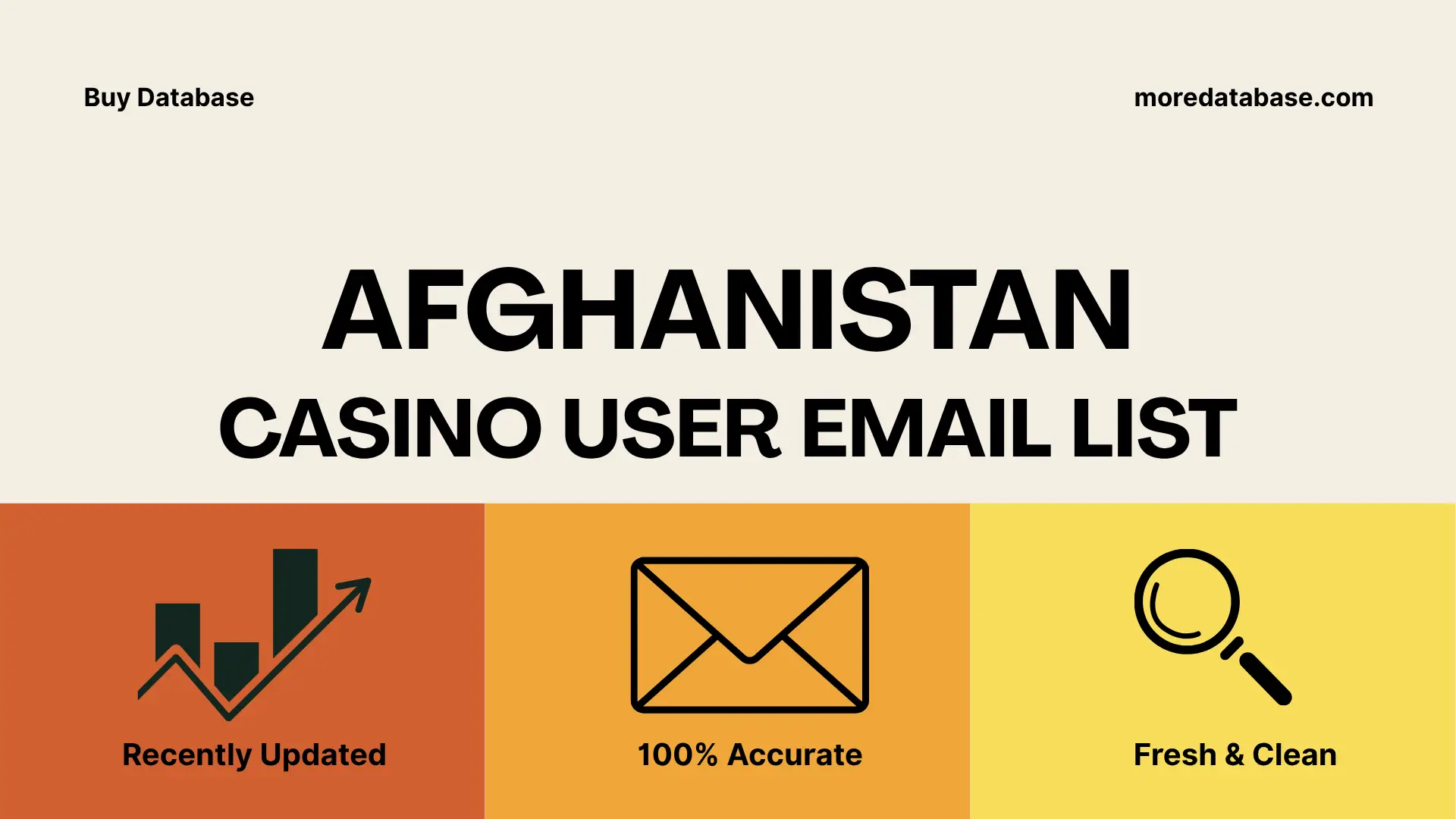 Afghanistan Casino User Email List 1 Million