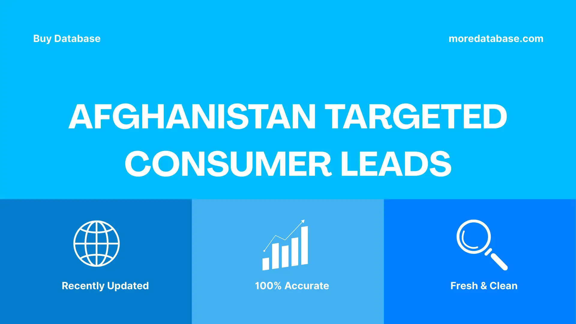 Afghanistan Targeted Consumer Leads Trial Package