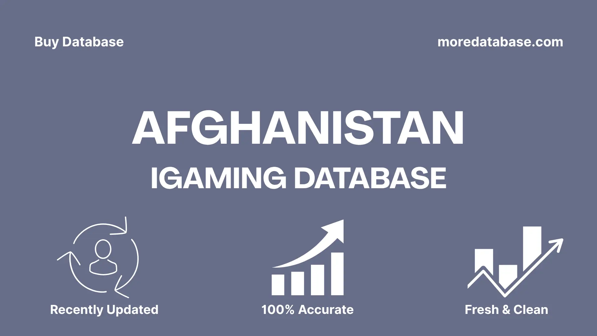 Afghanistan iGaming Database 1 Million Package