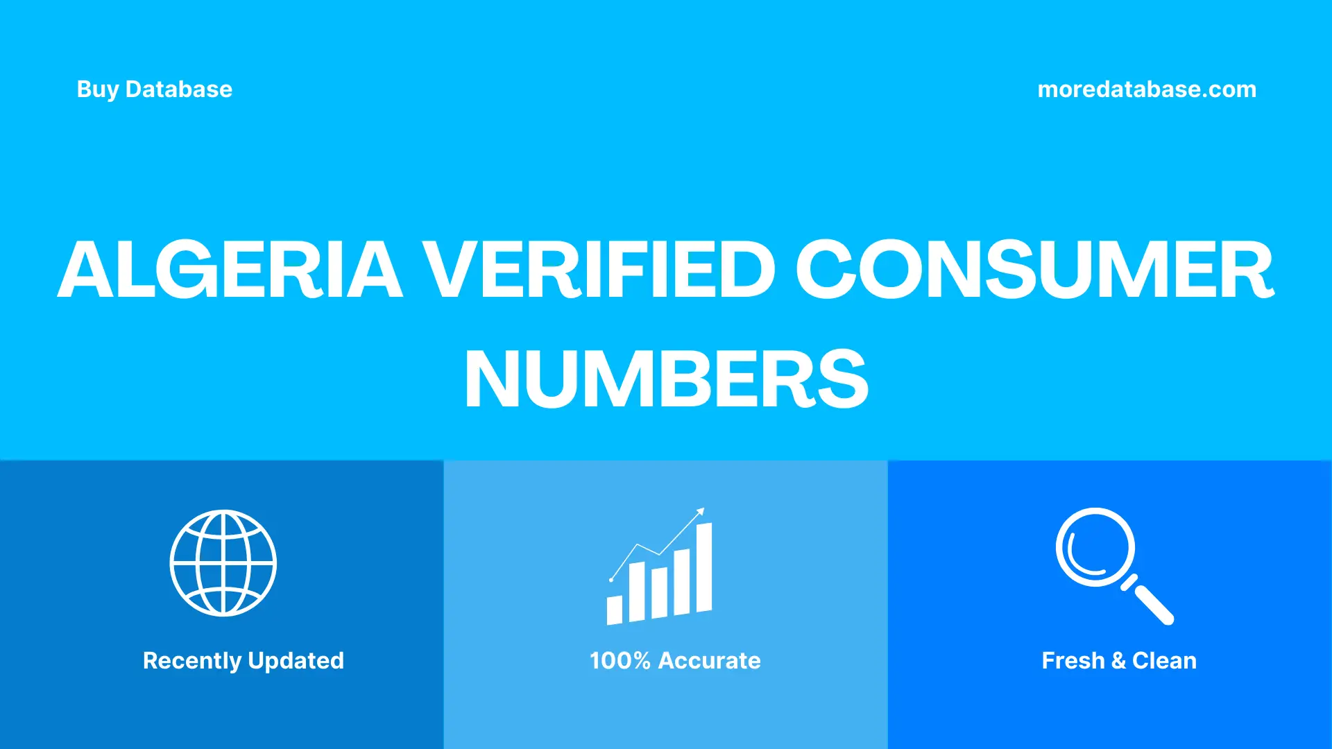 Algeria Verified Consumer Numbers Trial Package