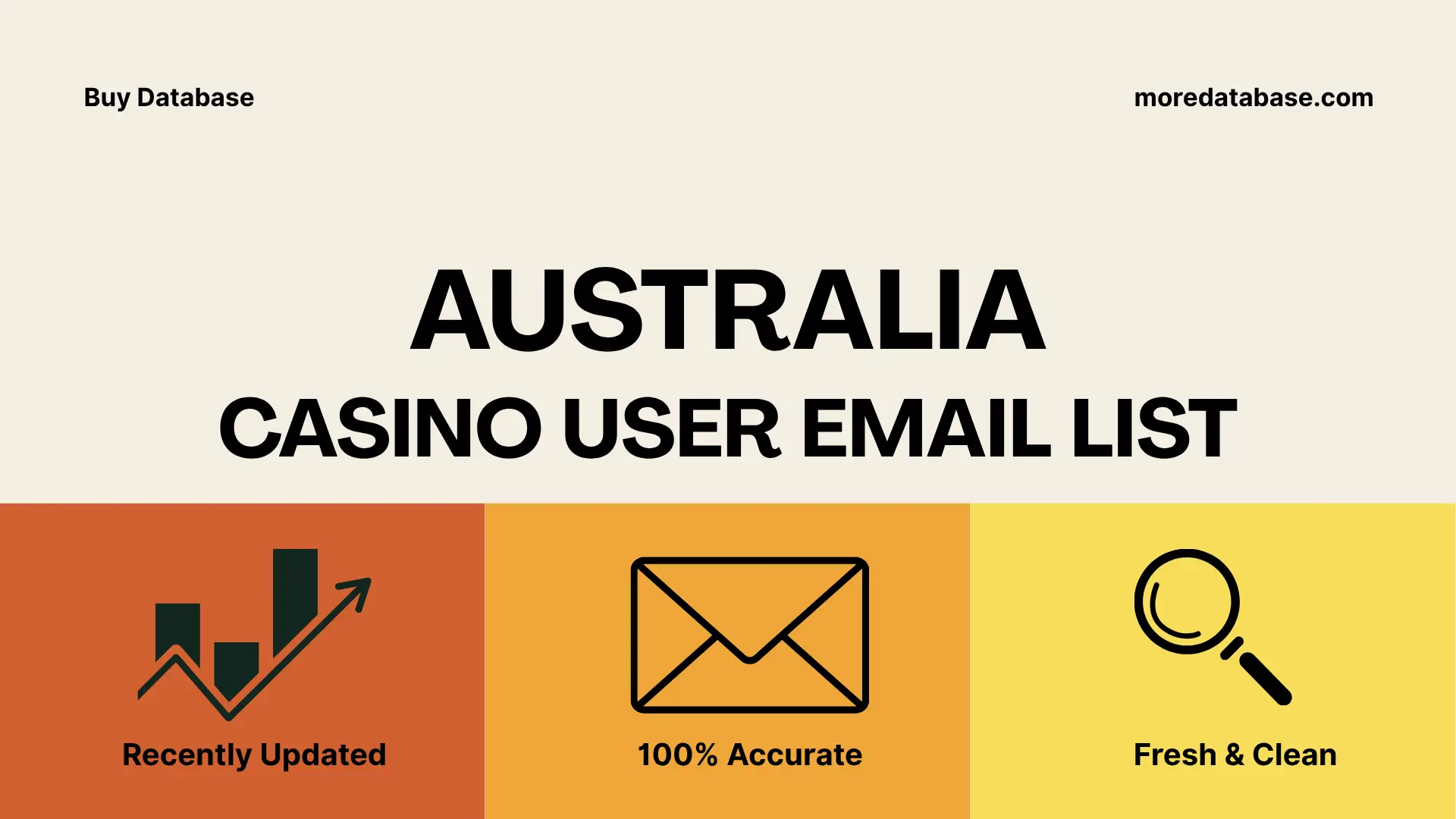 Australia Casino User Email List 1 Million