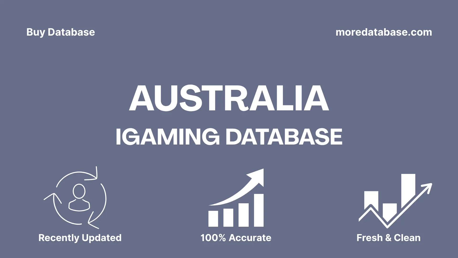 Australia iGaming Database 1 Million Package