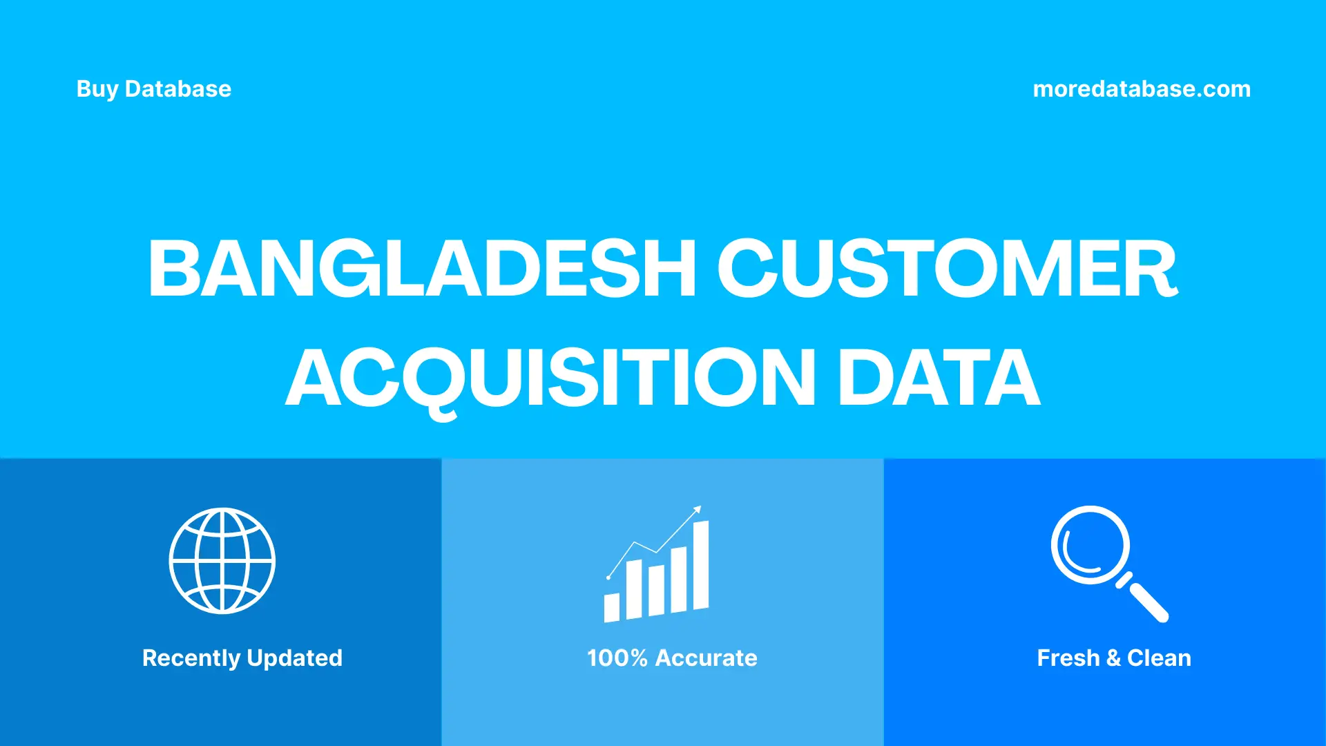 Bangladesh Customer Acquisition Data Trial Package