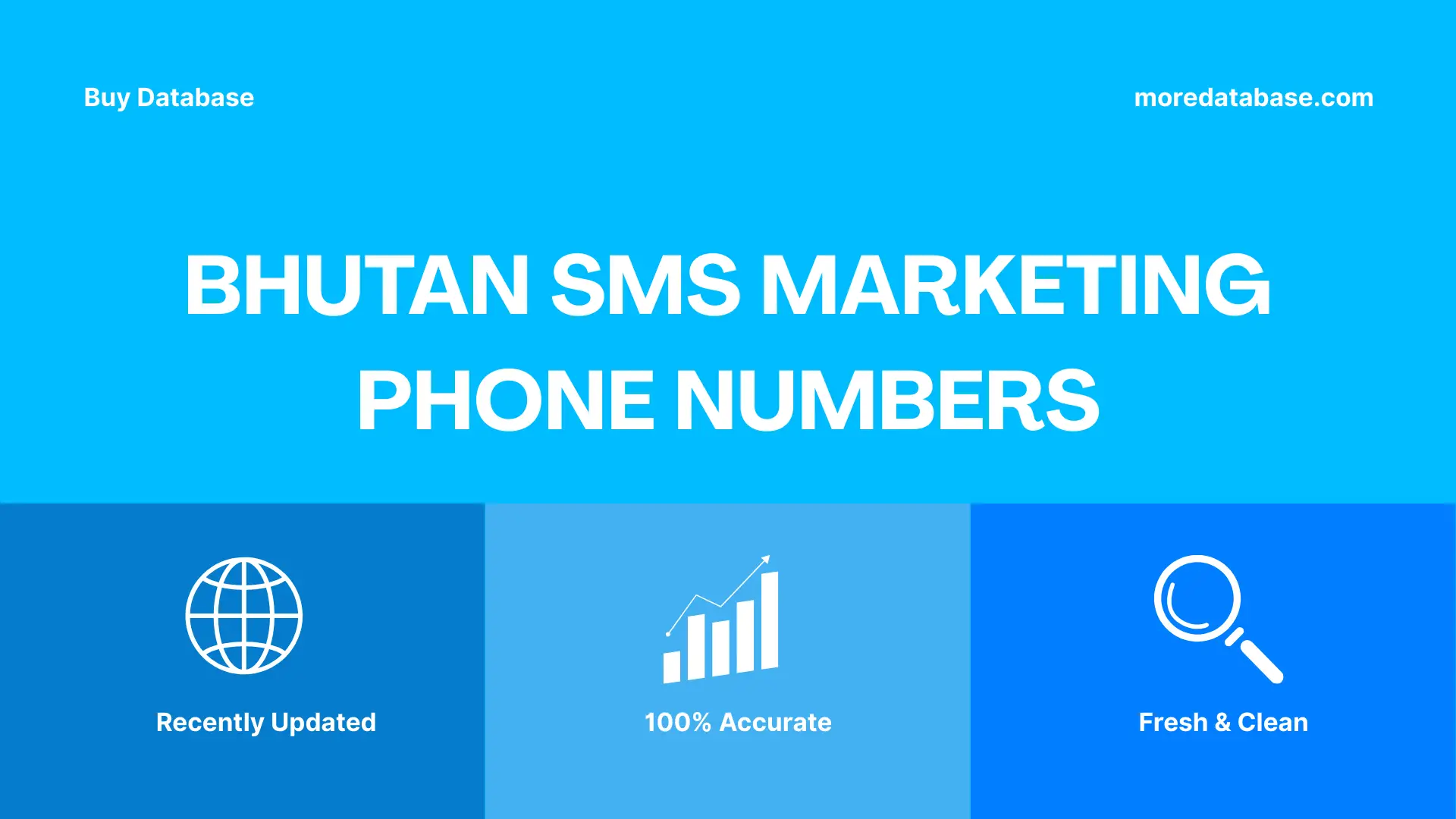 Bhutan SMS Marketing Phone Numbers 100K Package
