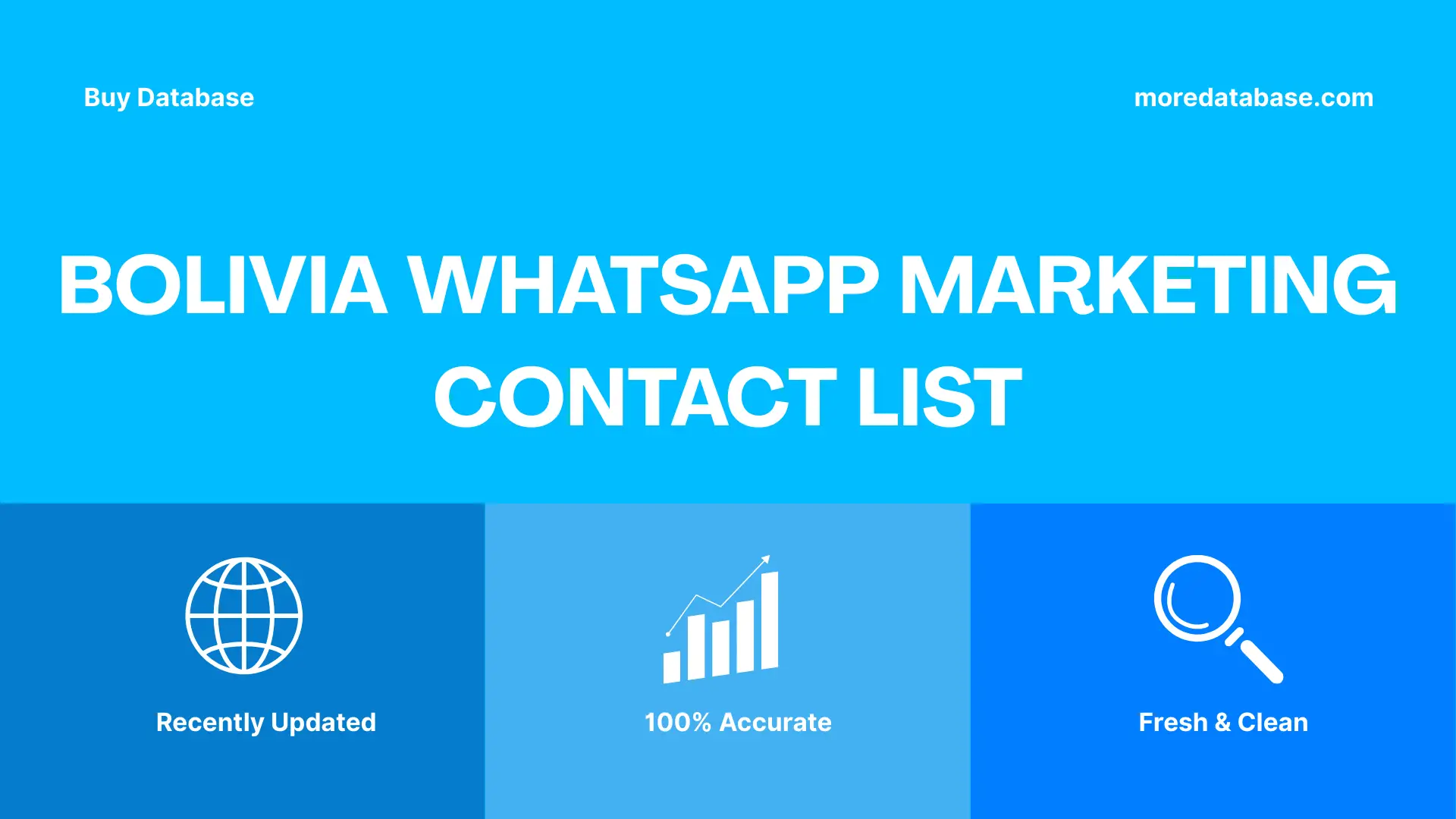 Bolivia WhatsApp Marketing Contact List Trial Package