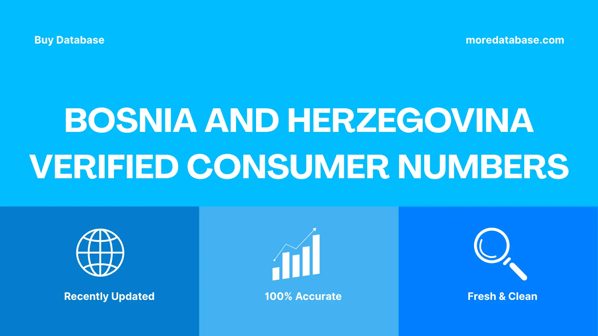 Bosnia and Herzegovina Verified Consumer Numbers 1 Million Package