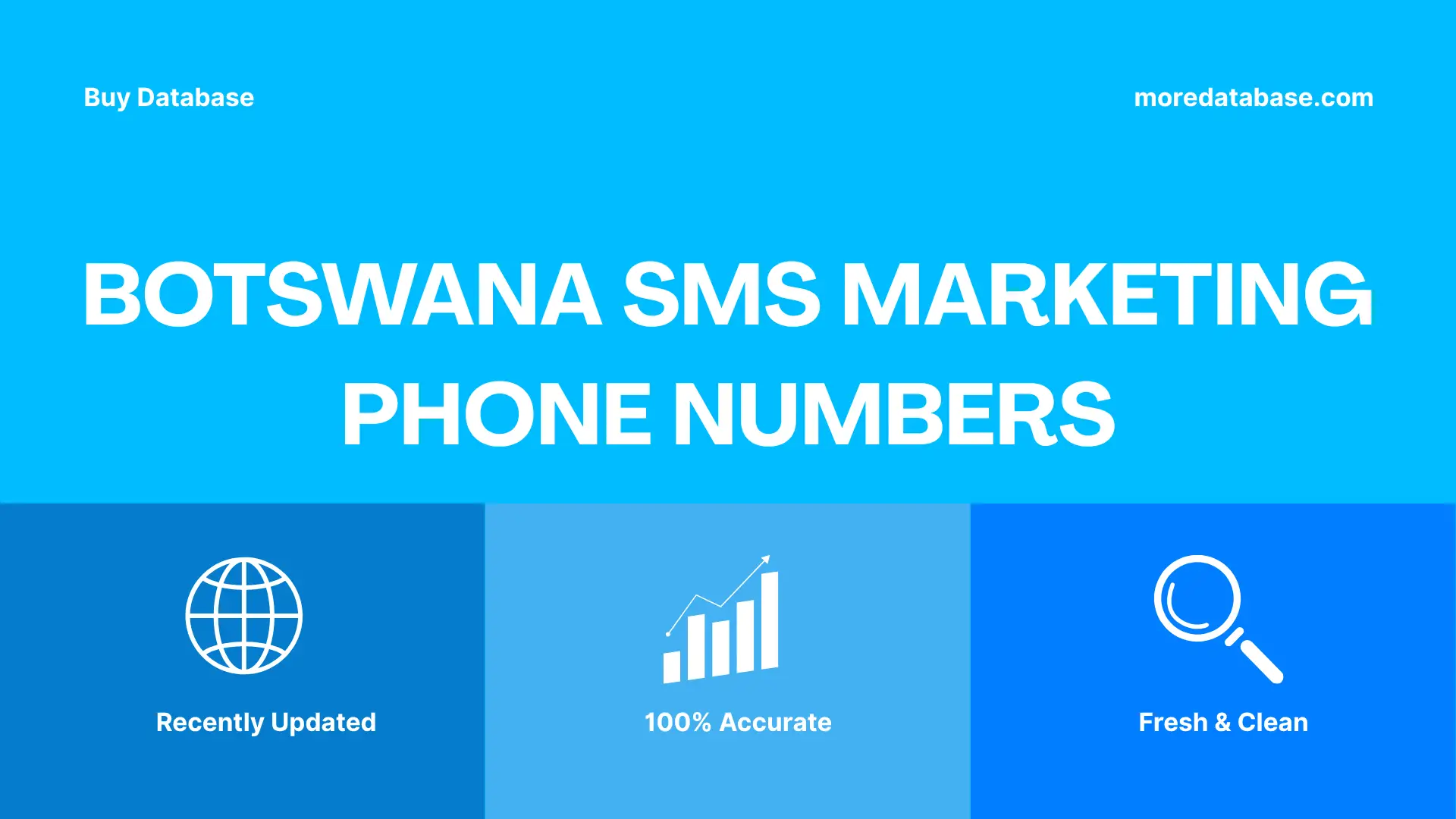 Botswana SMS Marketing Phone Numbers 100K Package