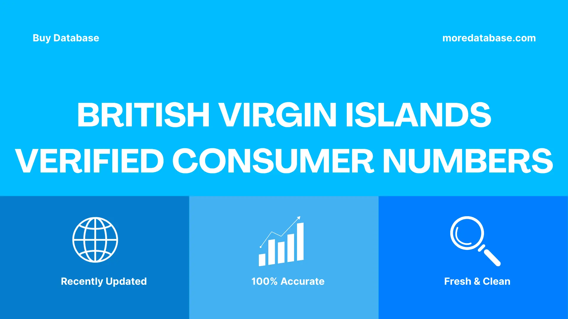 British Virgin Islands Verified Consumer Numbers Trial Package