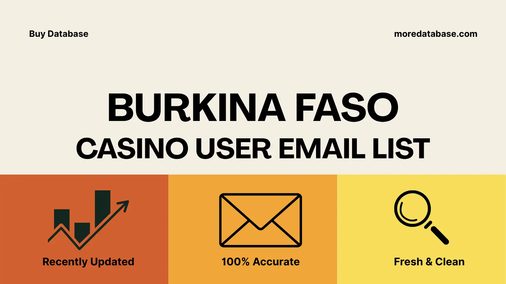 Burkina Faso Casino User Email List 1 Million