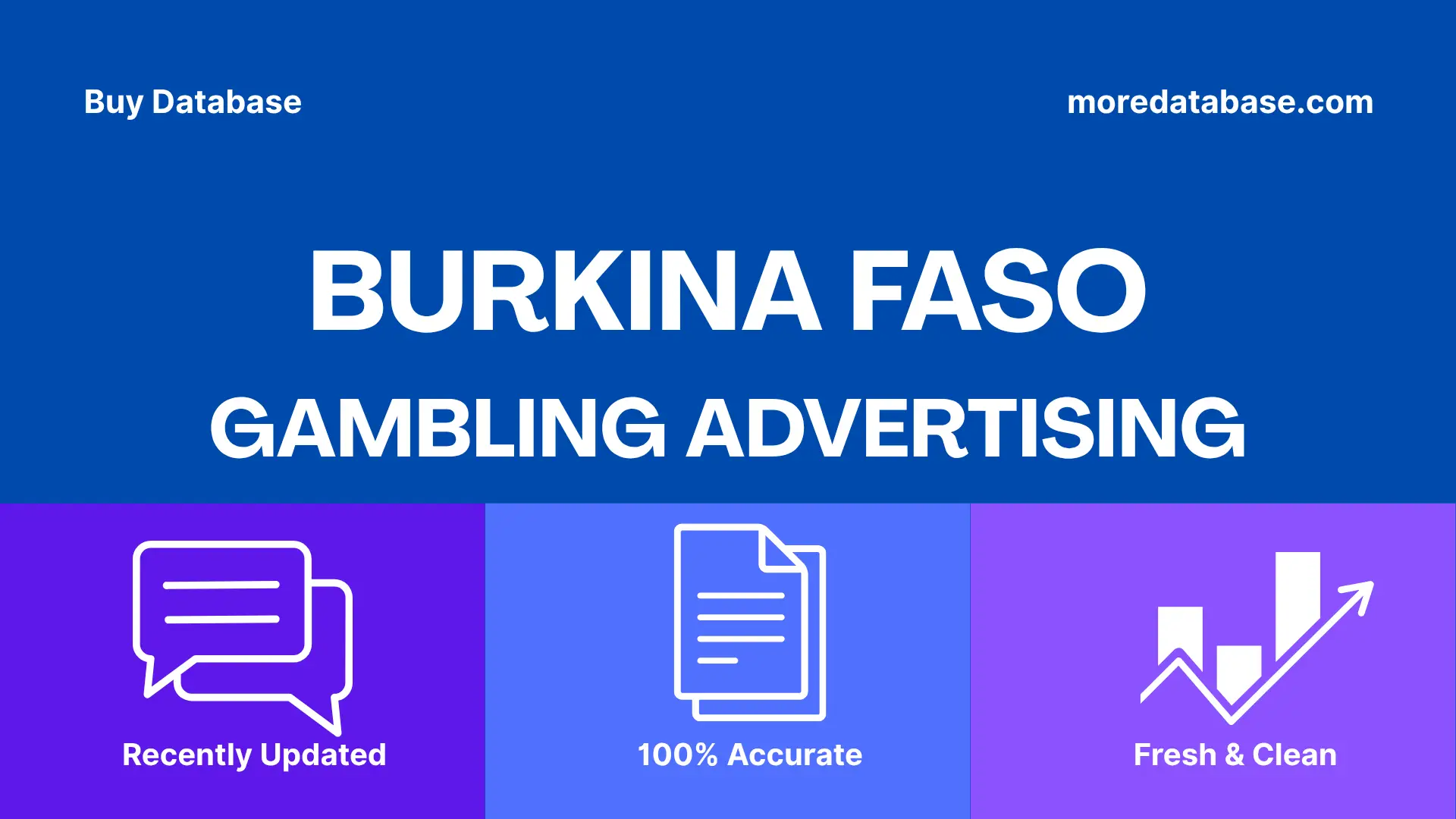 Burkina Faso Gambling Advertising 1 Million Data
