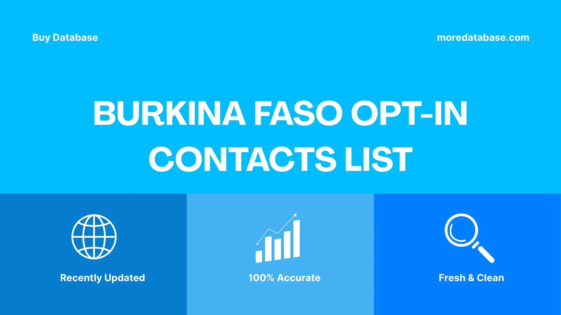 Burkina Faso Opt-In Contacts List Trial Package