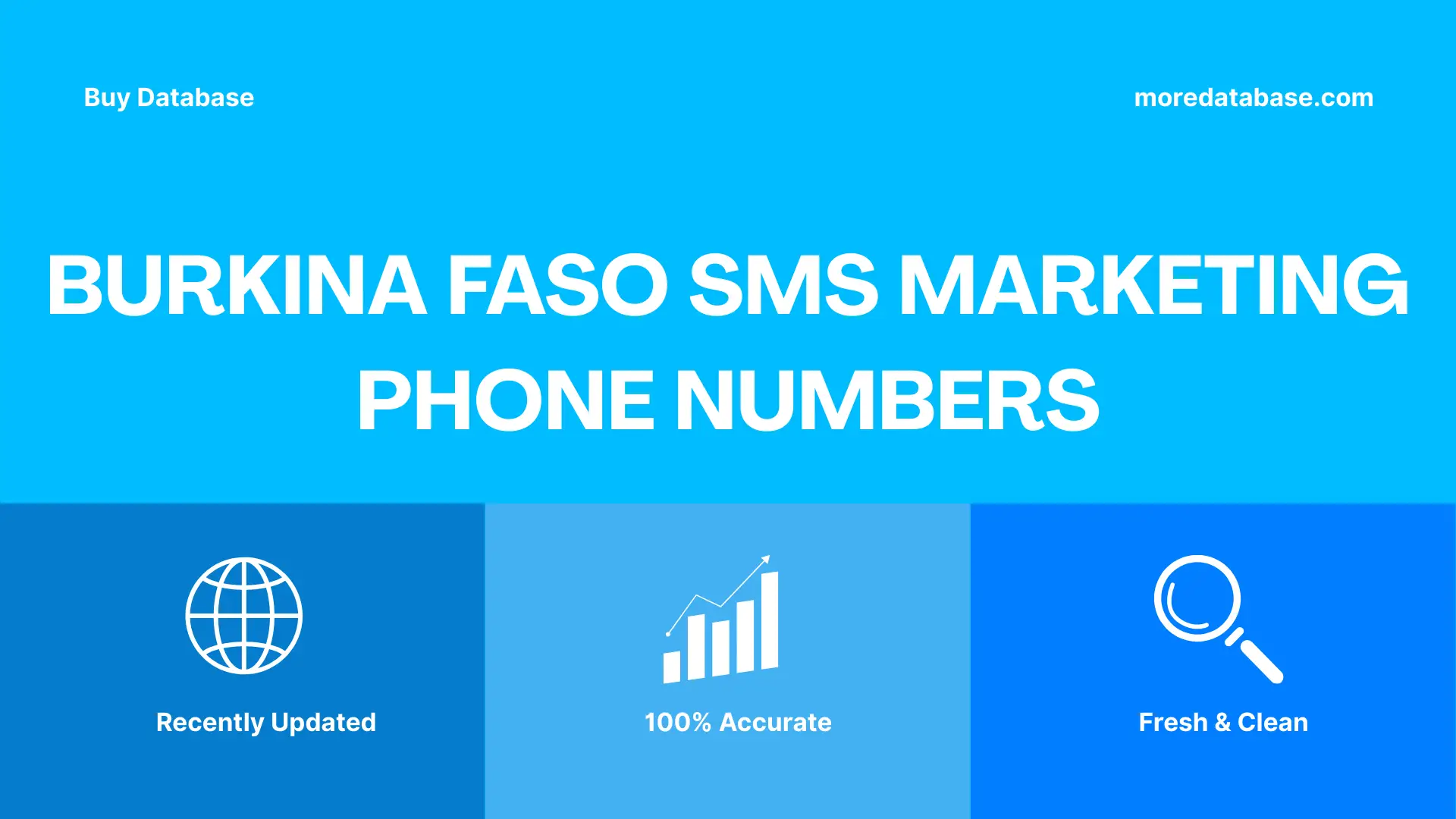 Burkina Faso SMS Marketing Phone Numbers 100K Package