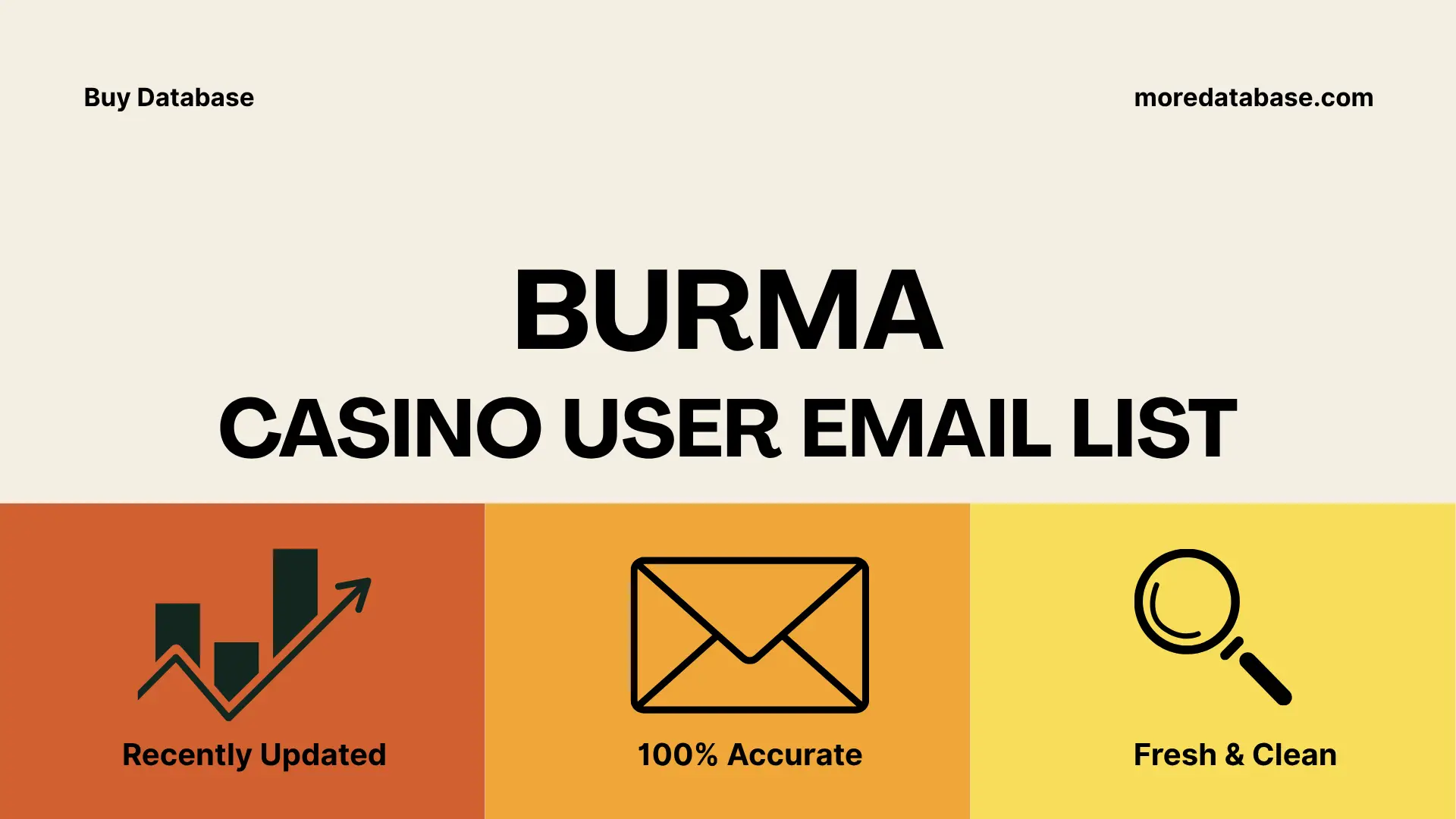 Burma Casino User Email List 1 Million