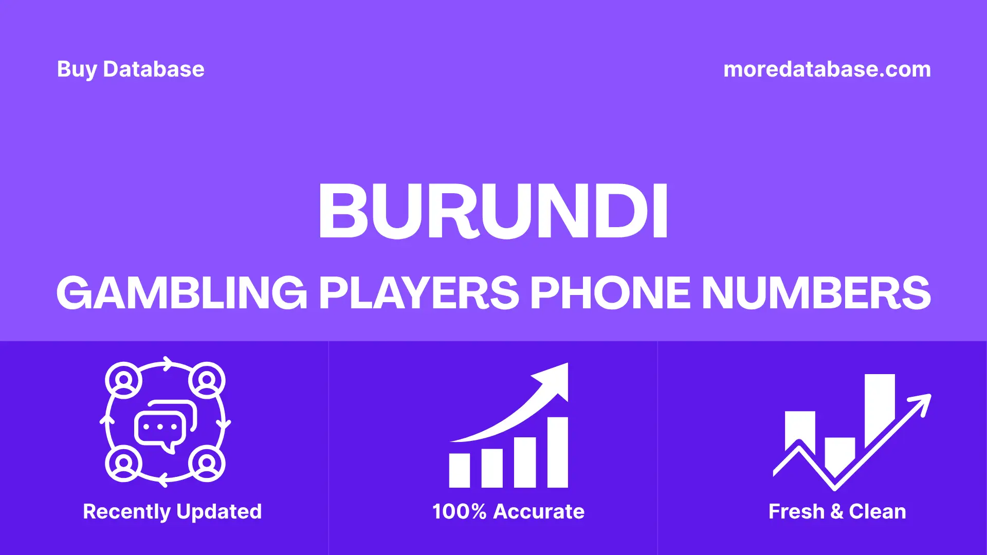 Burundi Gambling Players Phone Numbers 1 Million Data