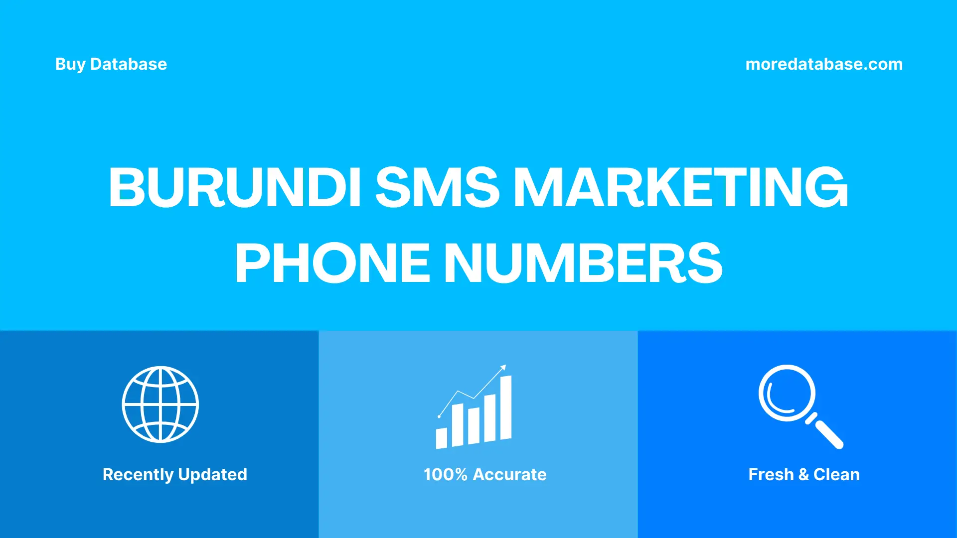 Burundi SMS Marketing Phone Numbers 100K Package
