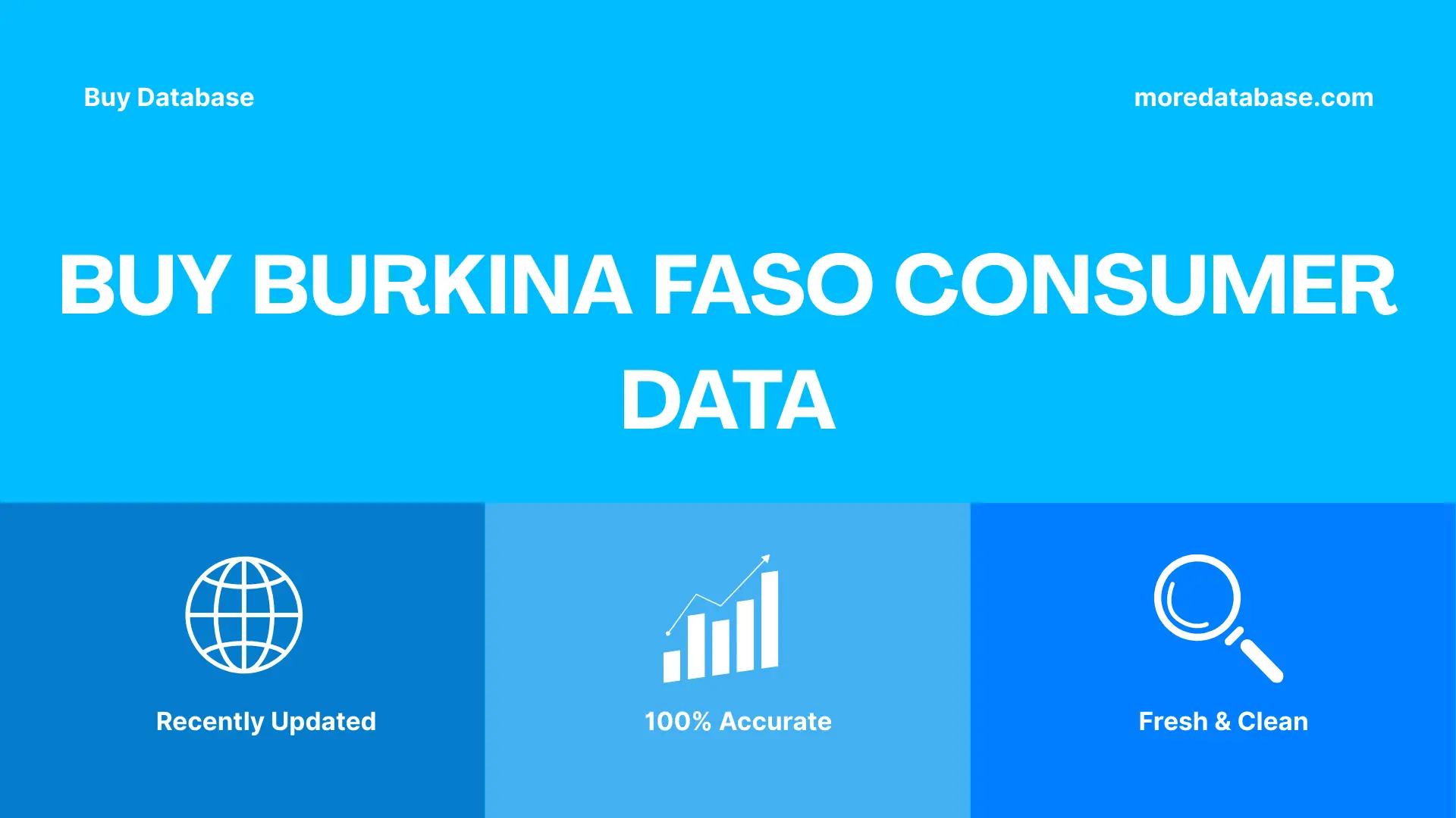 Buy Burkina Faso Consumer Data 1 Million Package