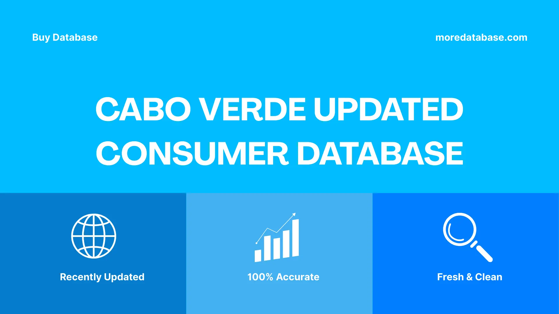 Cabo Verde Updated Consumer Database 3 Million Package