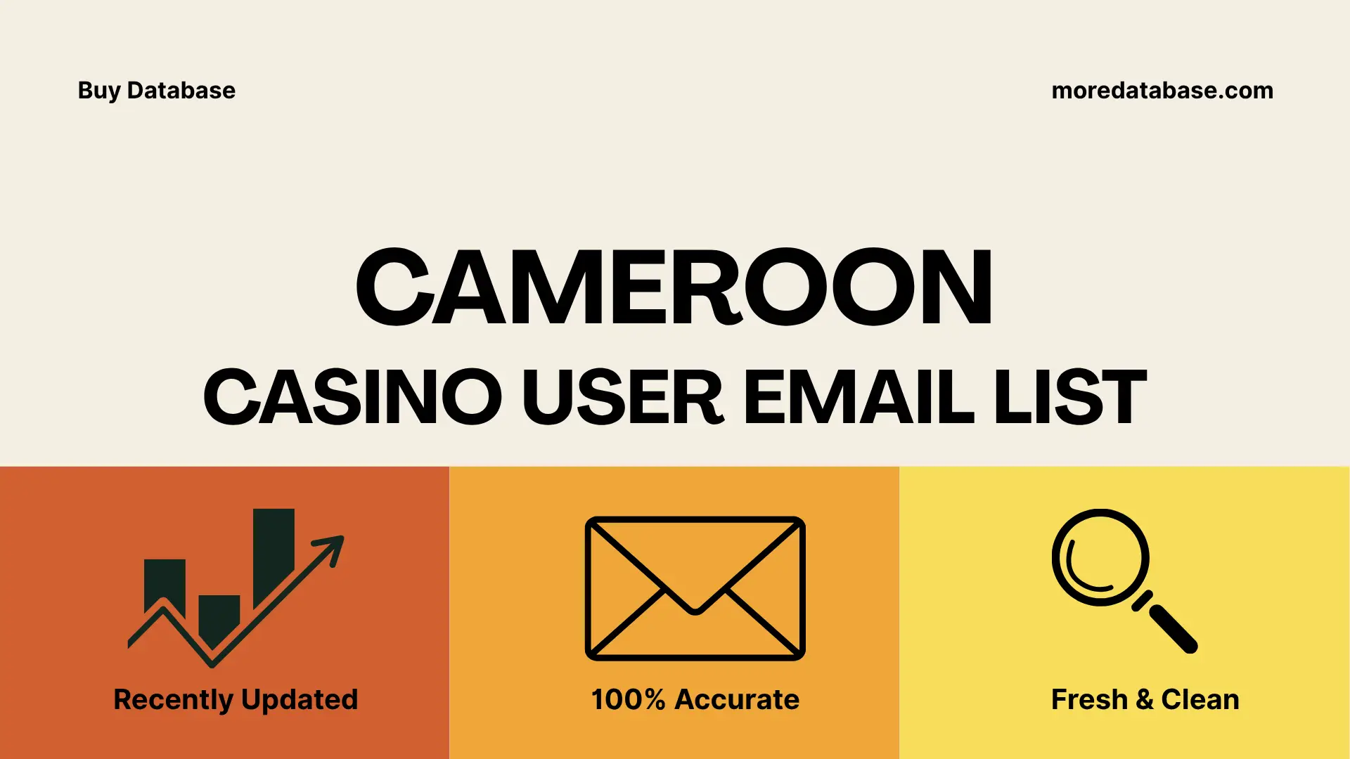 Cameroon Casino User Email List 1 Million