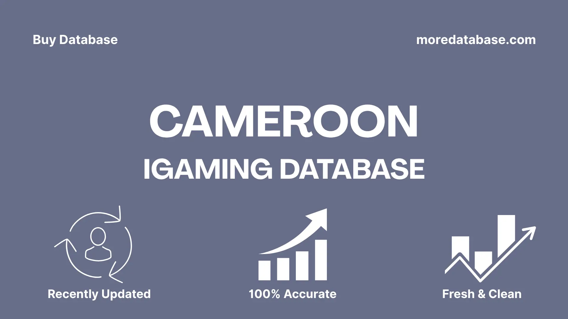 Cameroon iGaming Database 1 Million Package