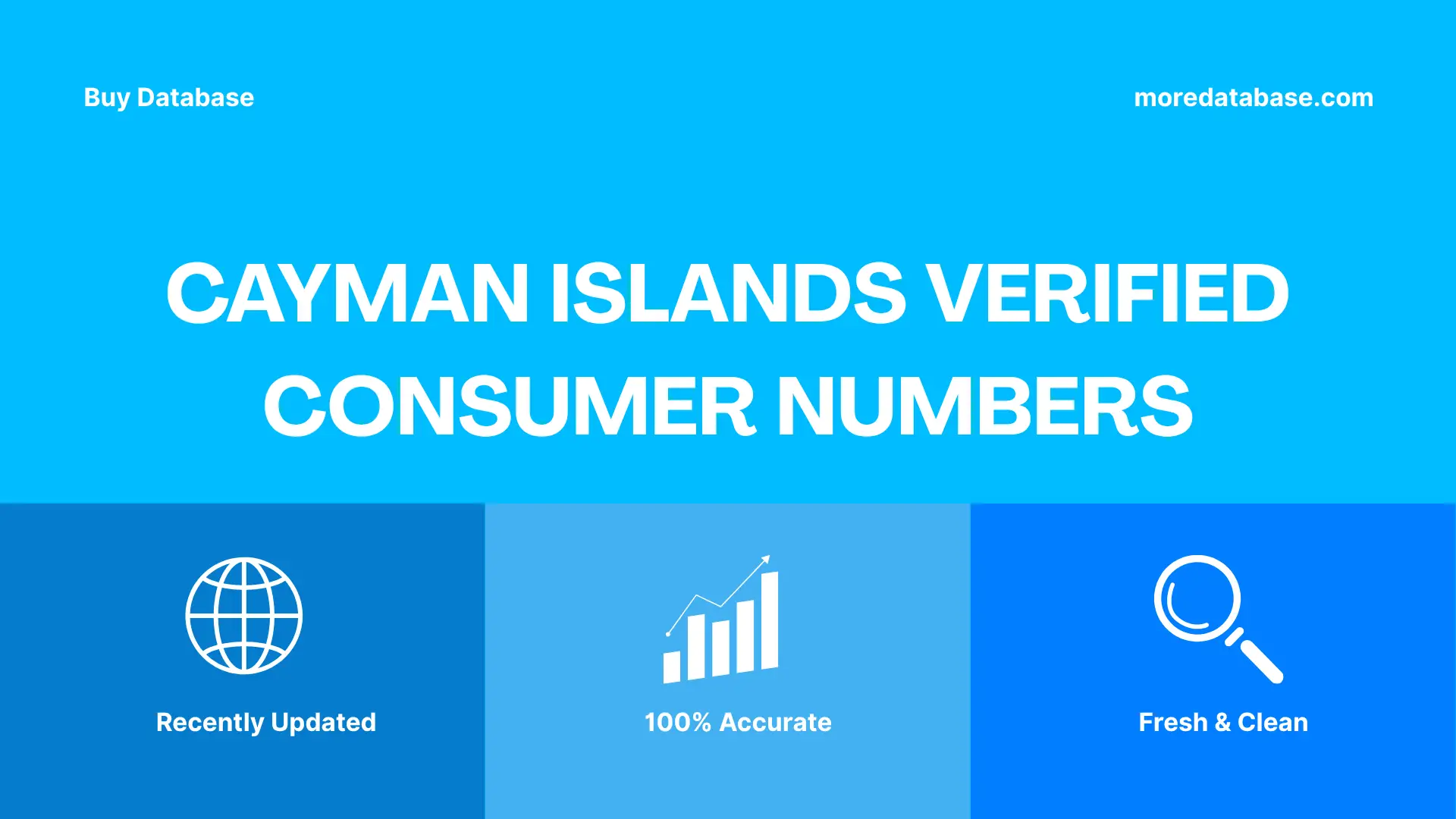 Cayman Islands Verified Consumer Numbers 500K Package