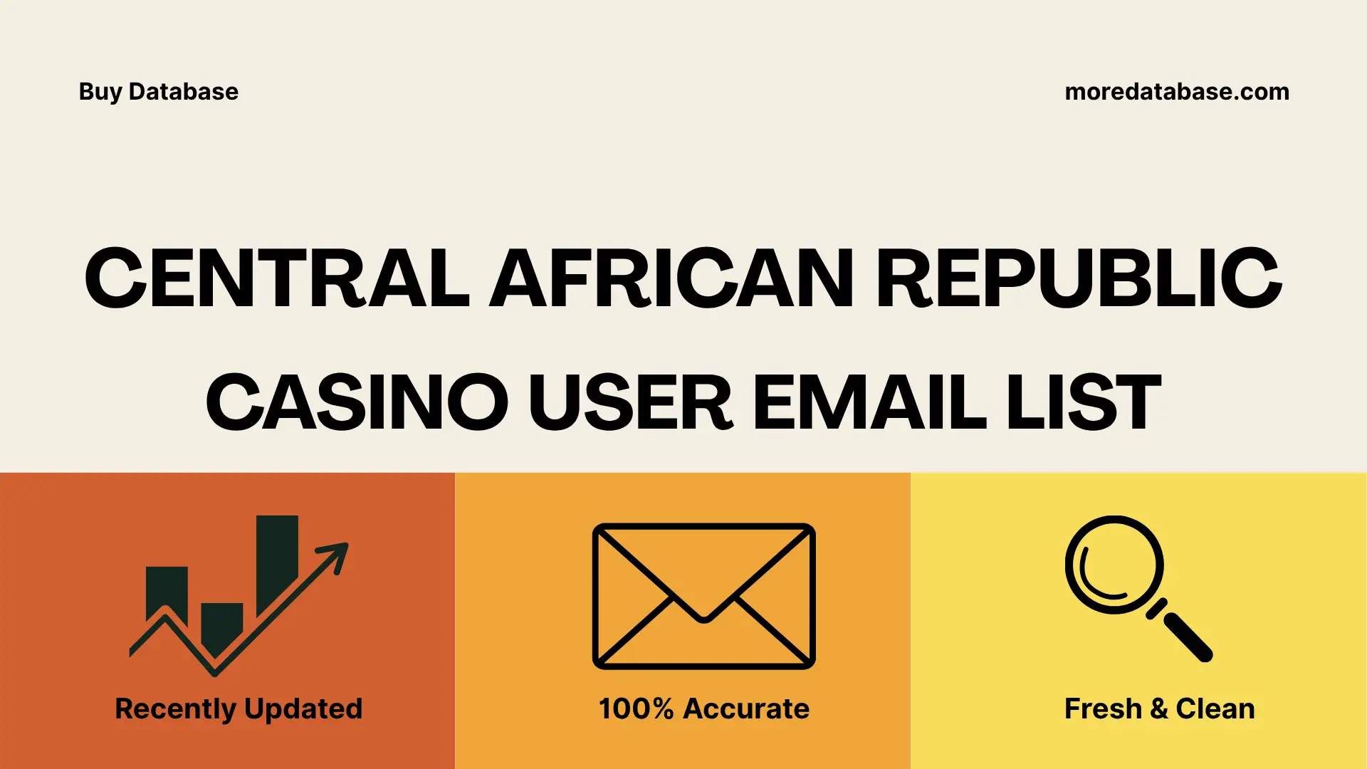 Central African Republic Casino User Email List 1 Million