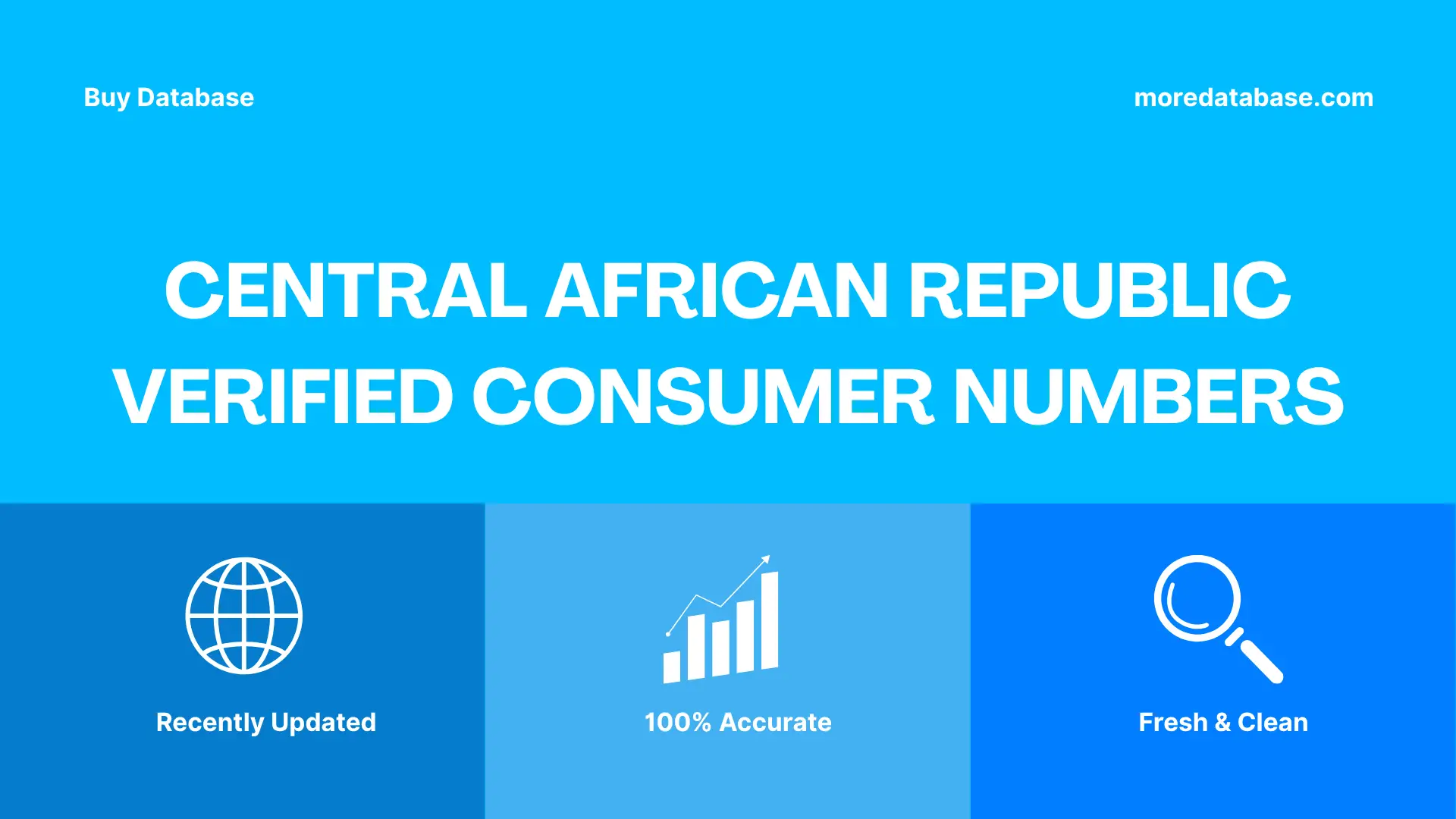 Central African Republic Verified Consumer Numbers 1 Million Package