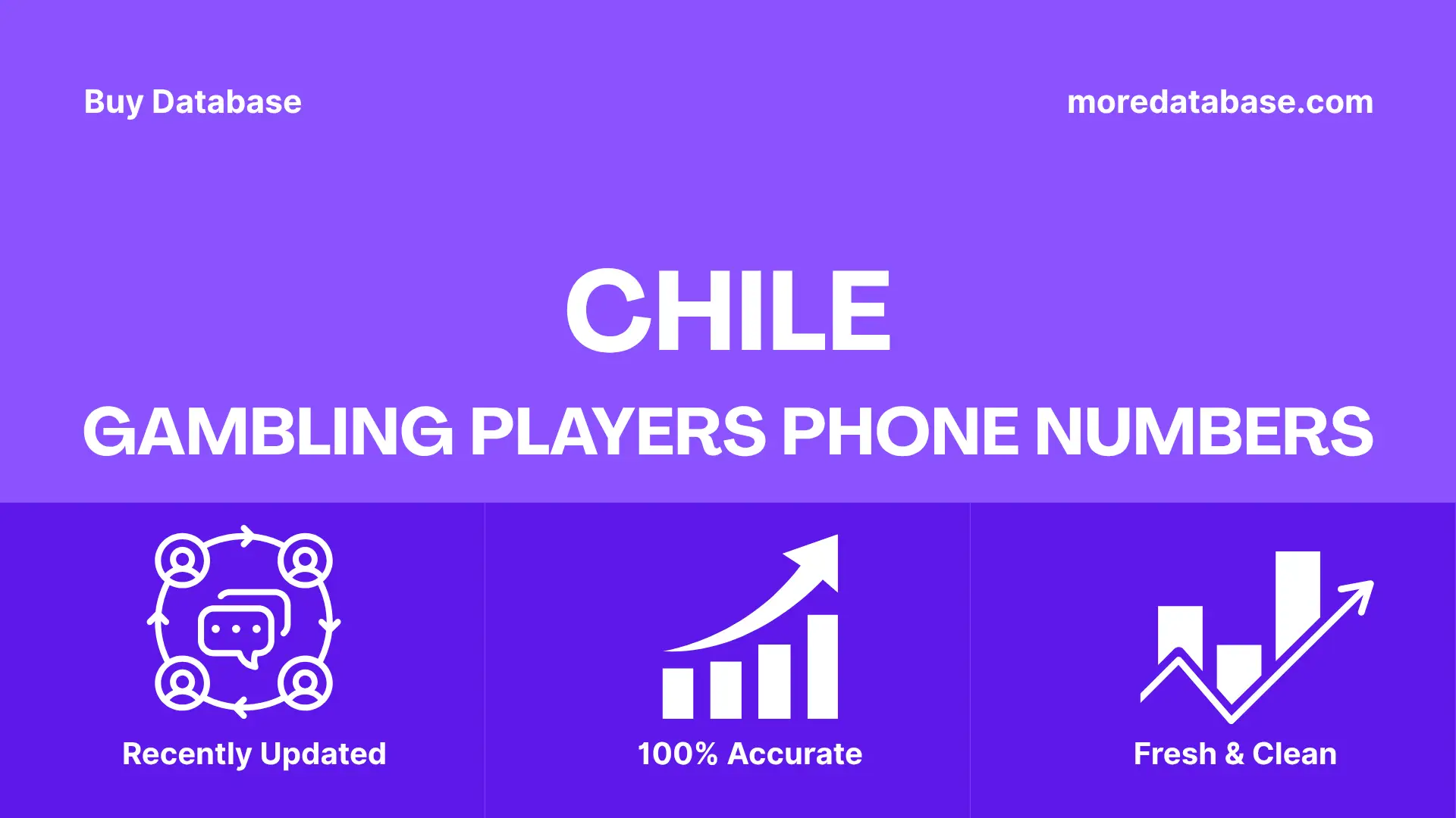 Chile Gambling Players Phone Numbers 1 Million Data
