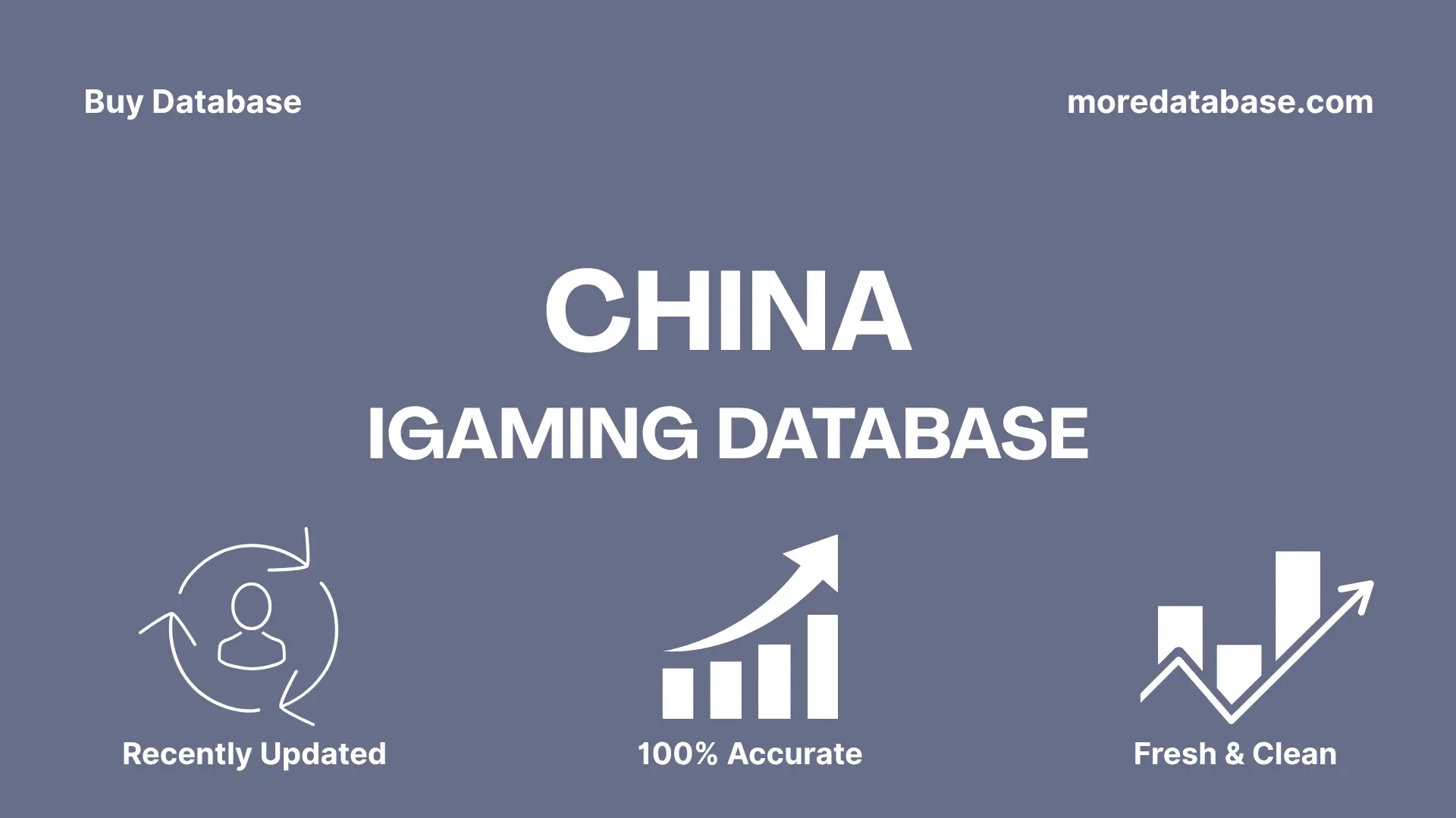 China iGaming Database 1 Million Package