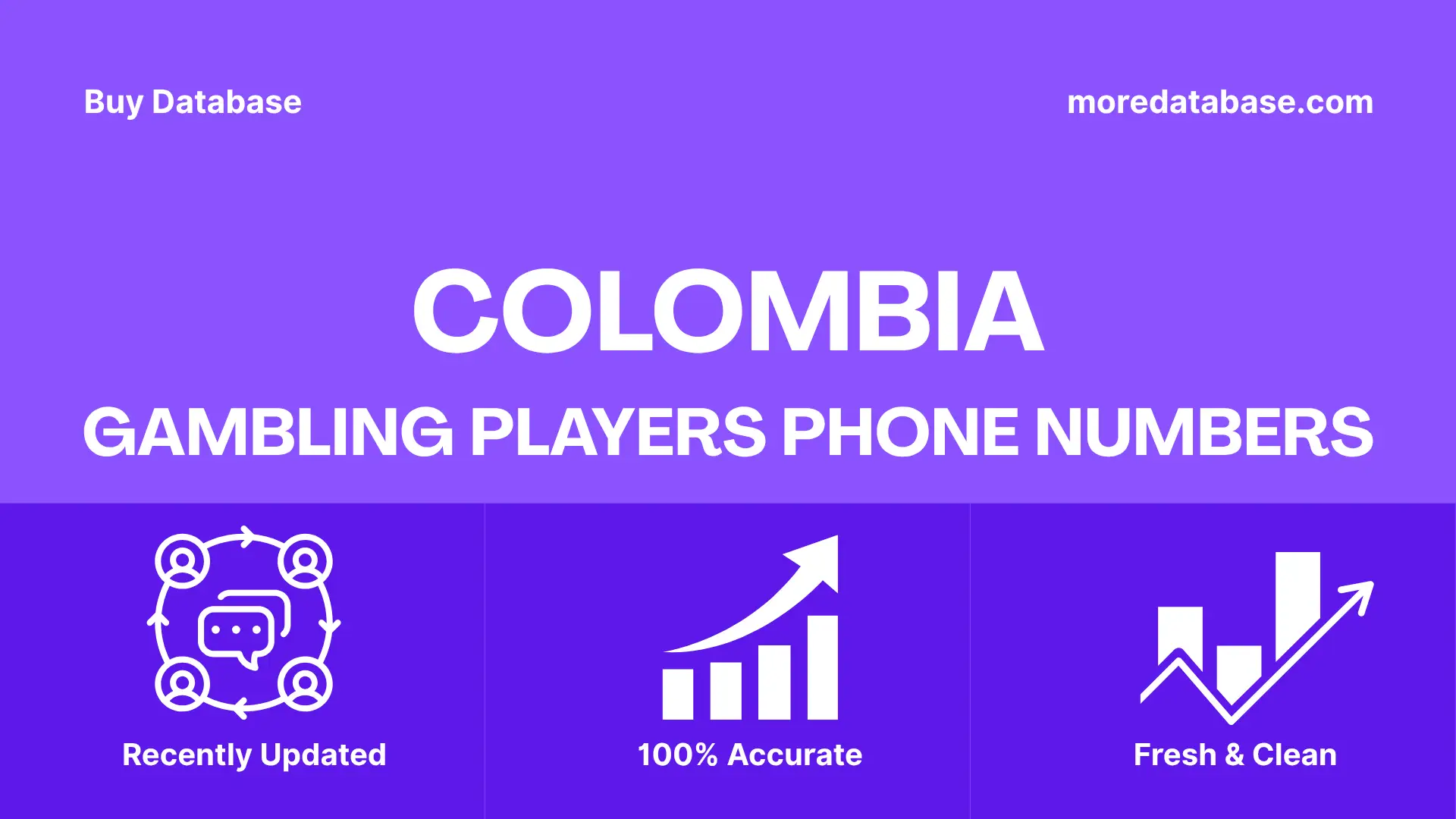 Colombia Gambling Players Phone Numbers 1 Million Data