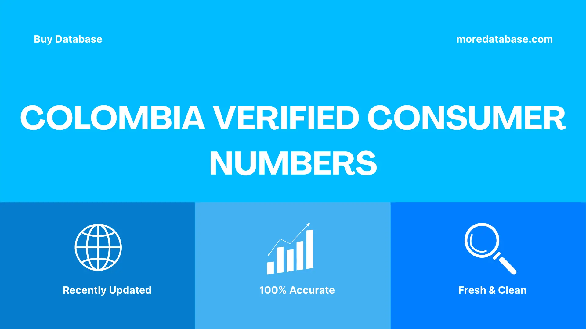 Colombia Verified Consumer Numbers 3 Million Package