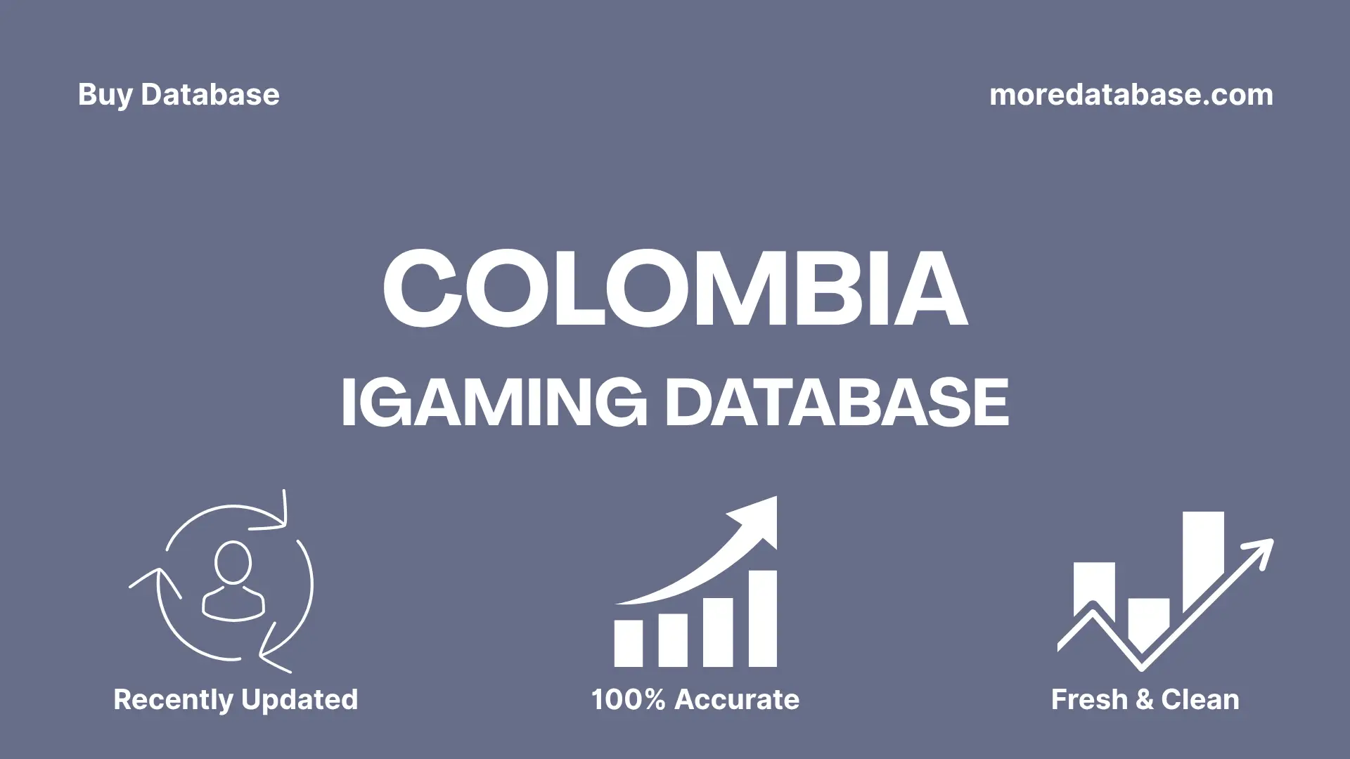 Colombia iGaming Database 1 Million Package