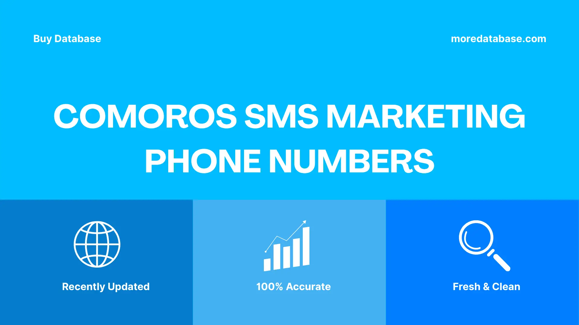 Comoros SMS Marketing Phone Numbers 100K Package