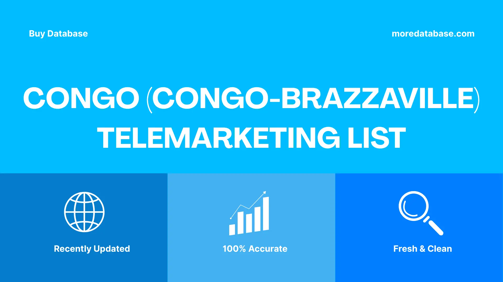 Congo (Congo-brazzaville) Telemarketing List 3 Million Package