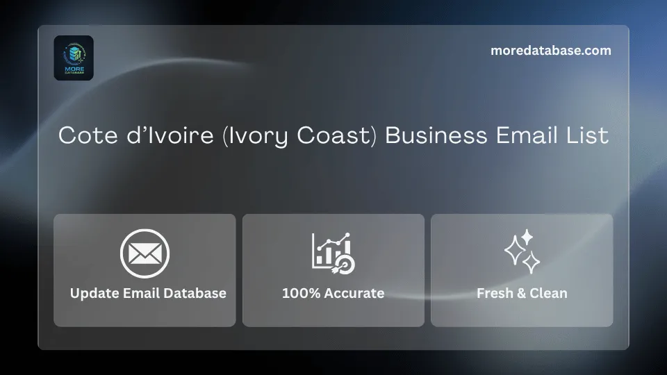 Cote d’Ivoire (Ivory Coast) Business Email List 50,000