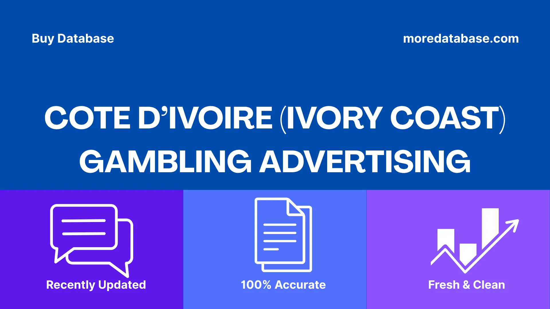 Cote d’Ivoire (Ivory Coast) Gambling Advertising 1 Million Data