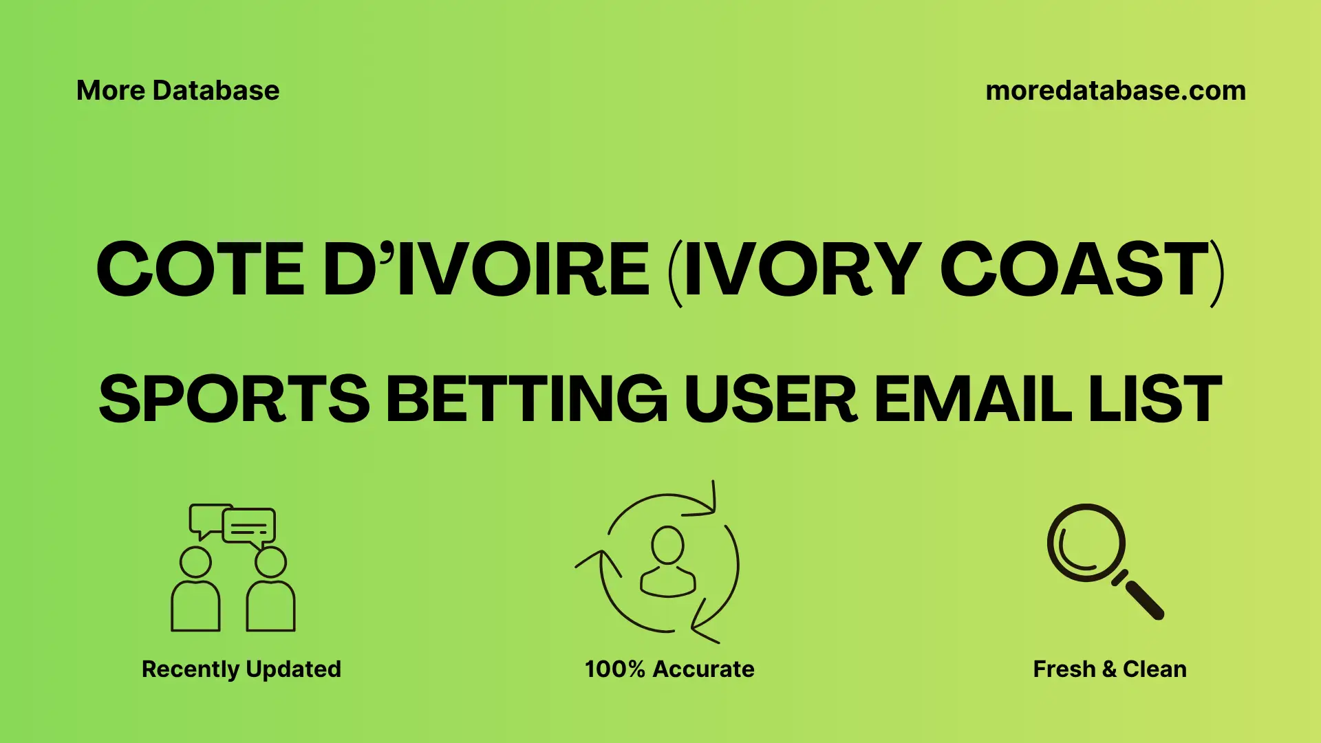 Cote d’Ivoire (Ivory Coast) Sports Betting User Email List 1 Million