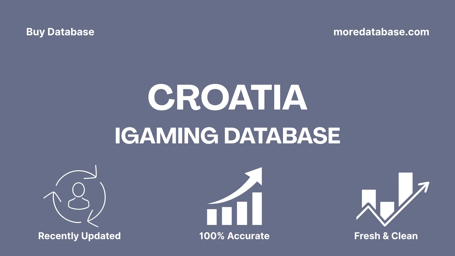 Croatia iGaming Database 1 Million Package