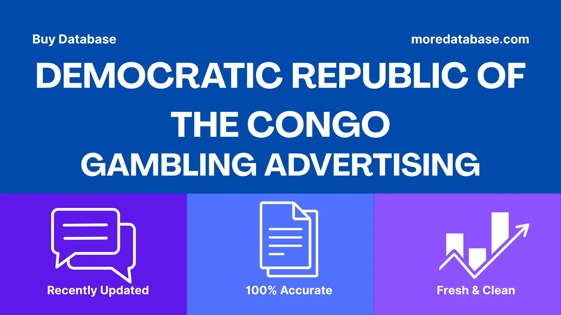 Democratic Republic of the Congo Gambling Advertising 1 Million Data