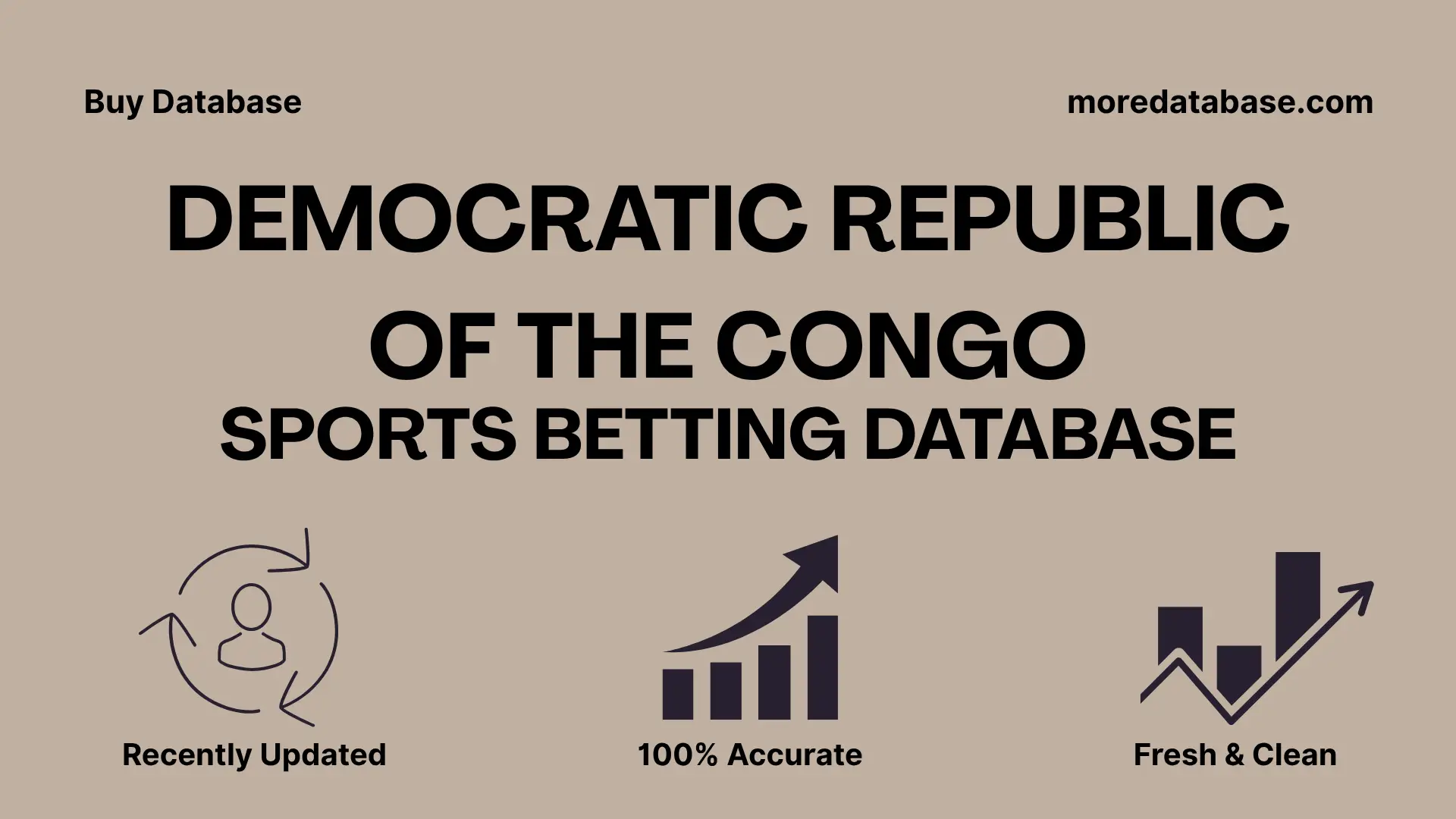 Democratic Republic of the Congo Sports Betting Database 1 Million