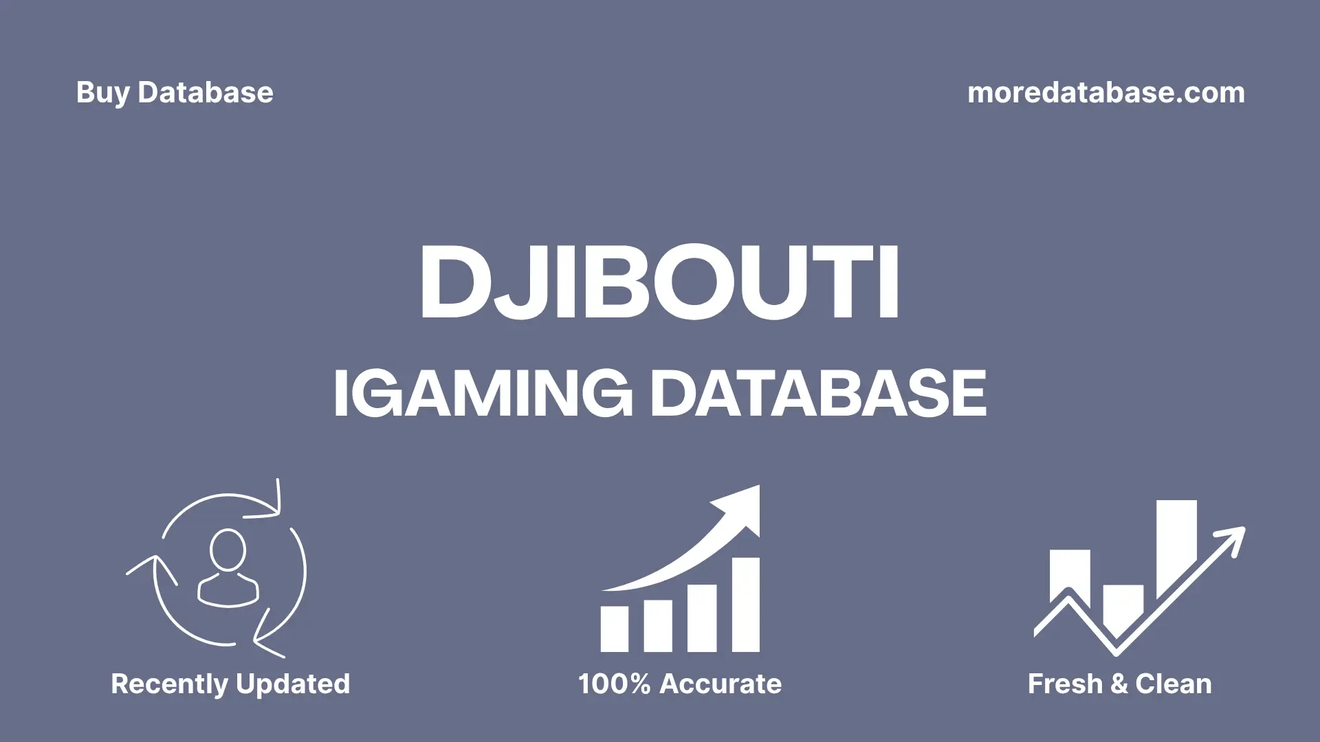 Djibouti iGaming Database 1 Million Package