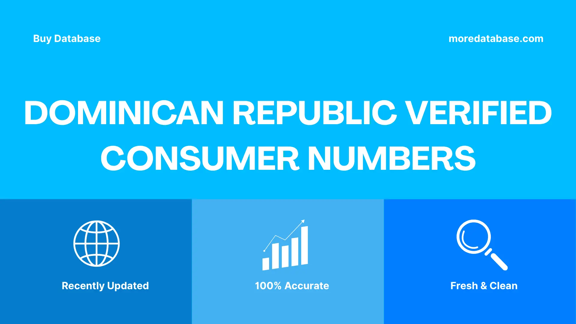 Dominican Republic Verified Consumer Numbers 100K Package