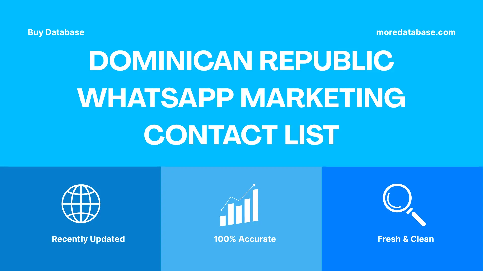 Dominican Republic WhatsApp Marketing Contact List Trial Package