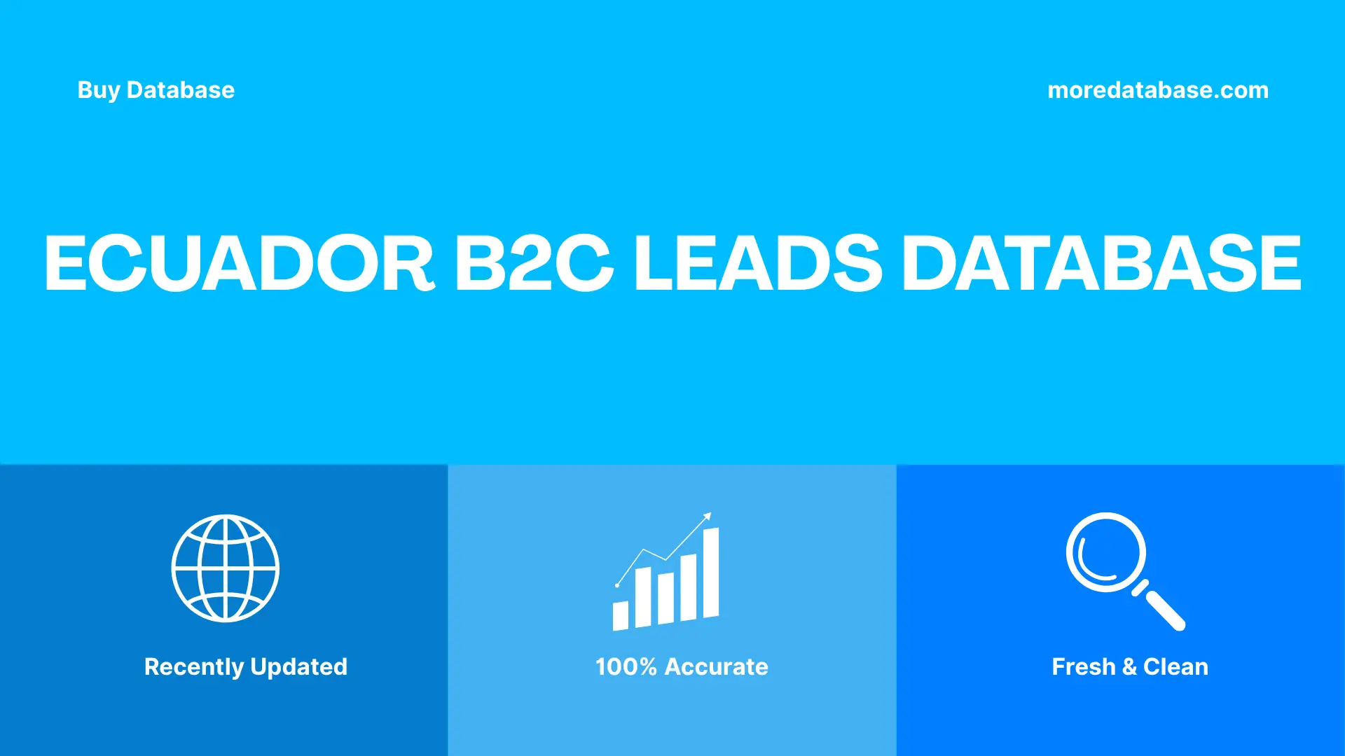 Ecuador B2C Leads Database 3 Million Package
