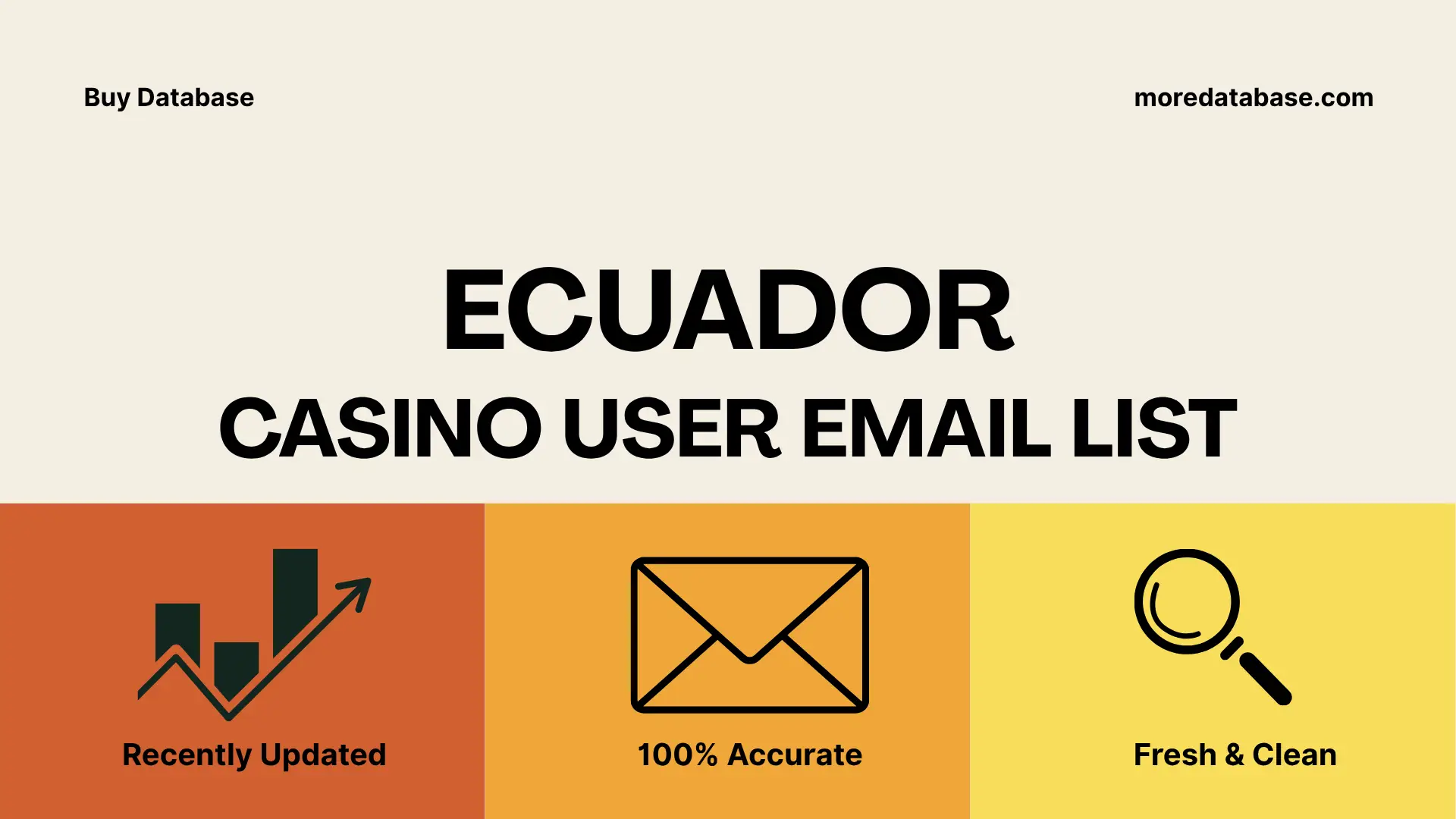 Ecuador Casino User Email List 1 Million