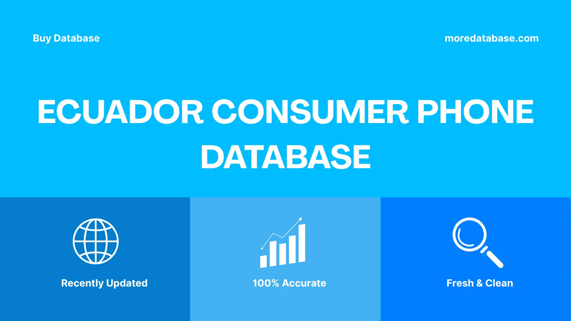 Ecuador Consumer Phone Database 3 Million Package