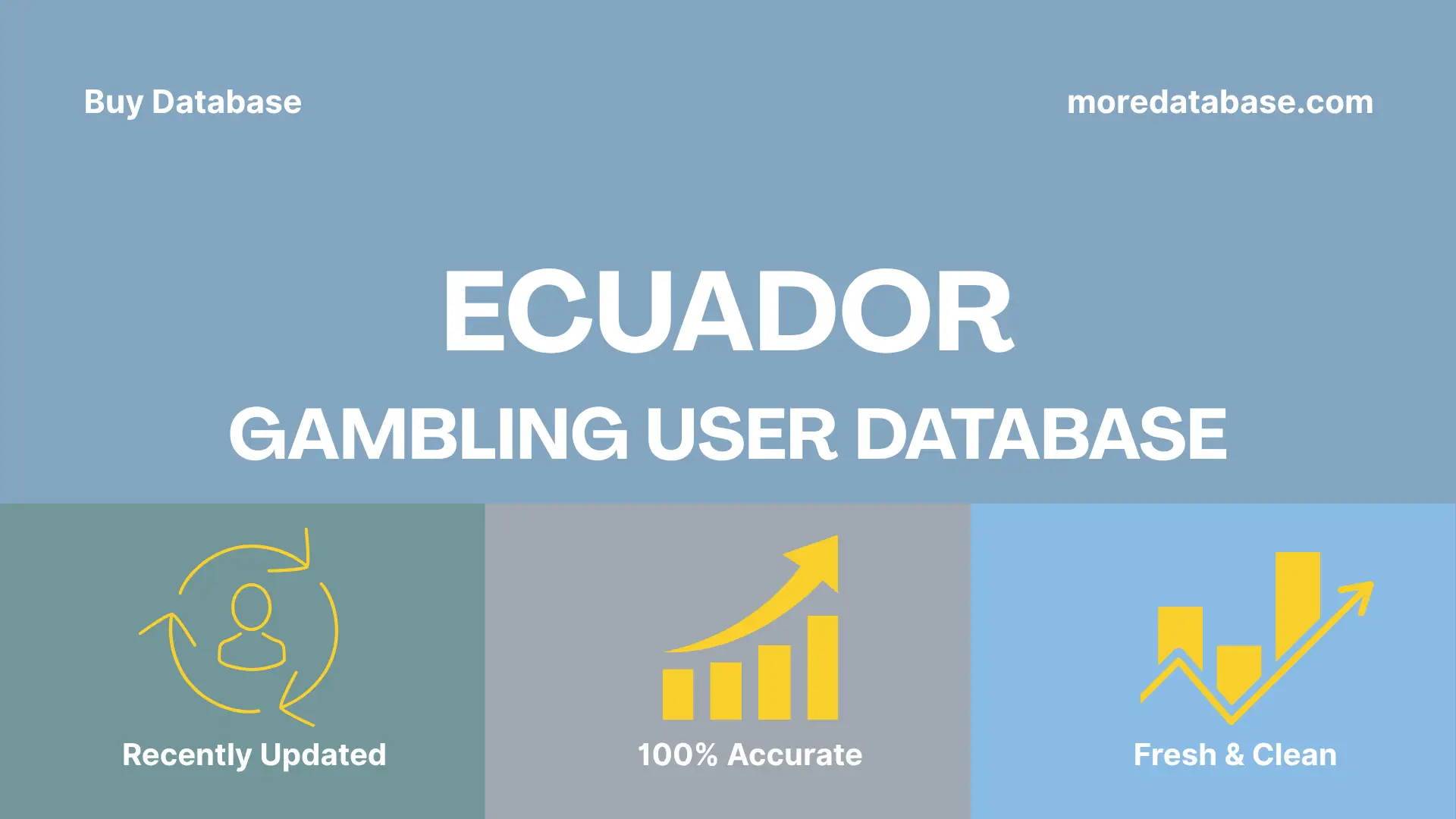 Ecuador Gambling User Database 1 Million