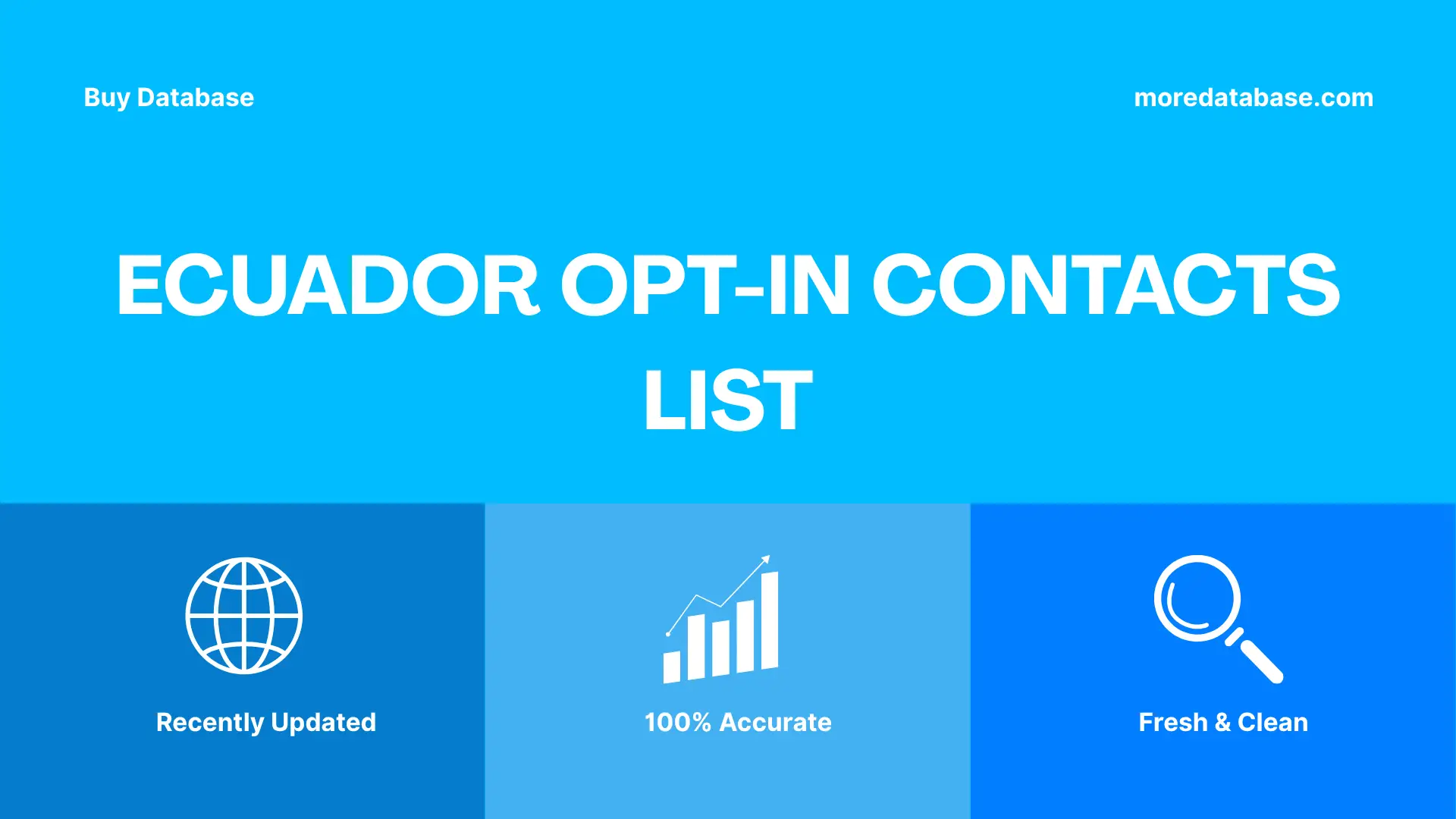 Ecuador Opt-In Contacts List 500K Package