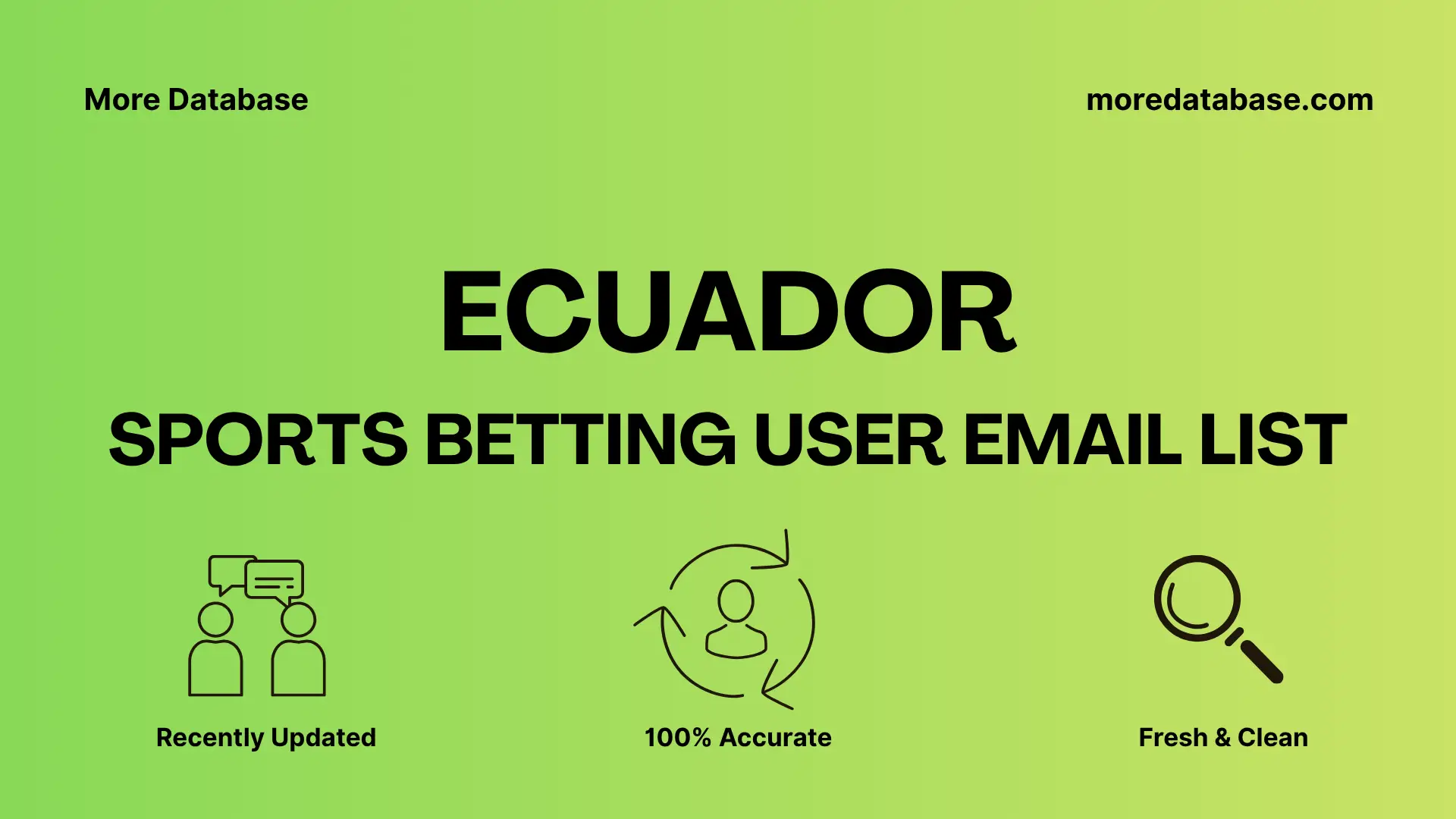 Ecuador Sports Betting User Email List 1 Million