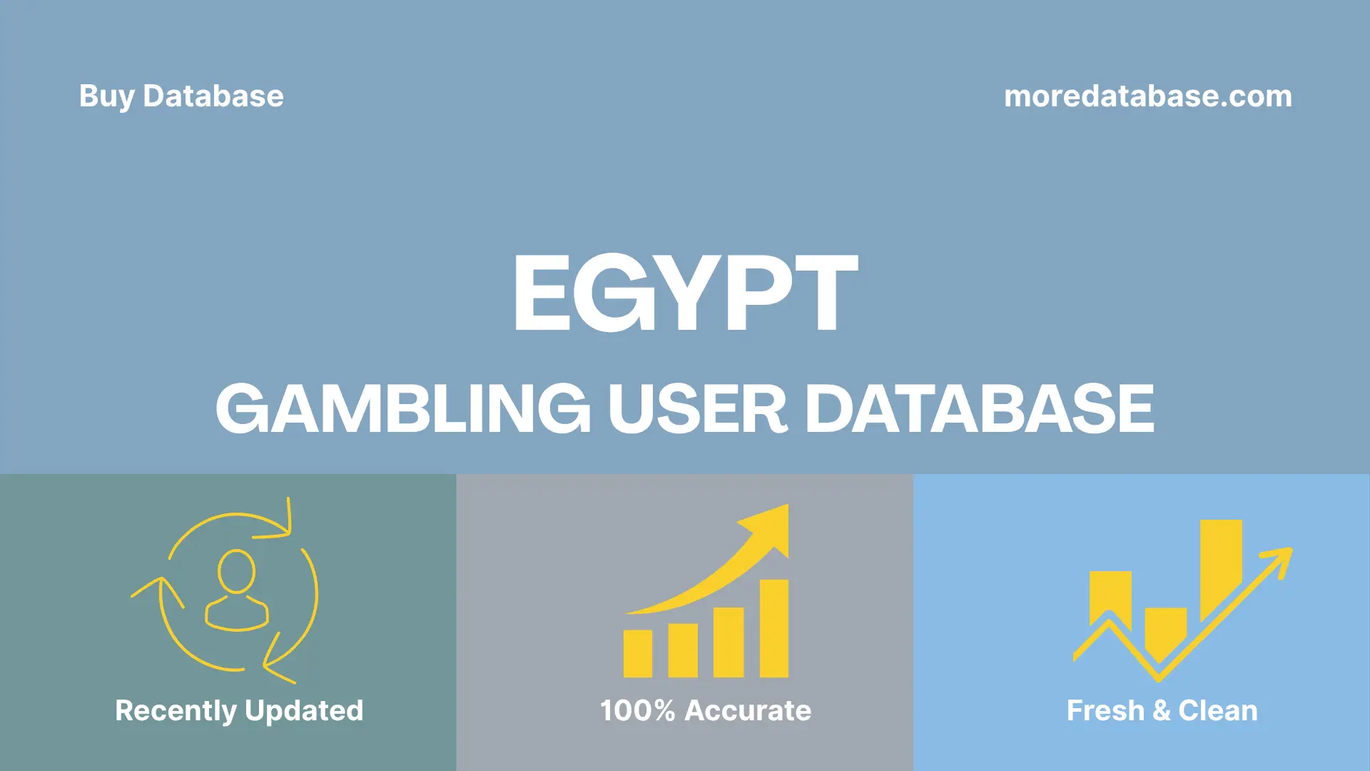 Egypt Gambling User Email List 1 Million Data