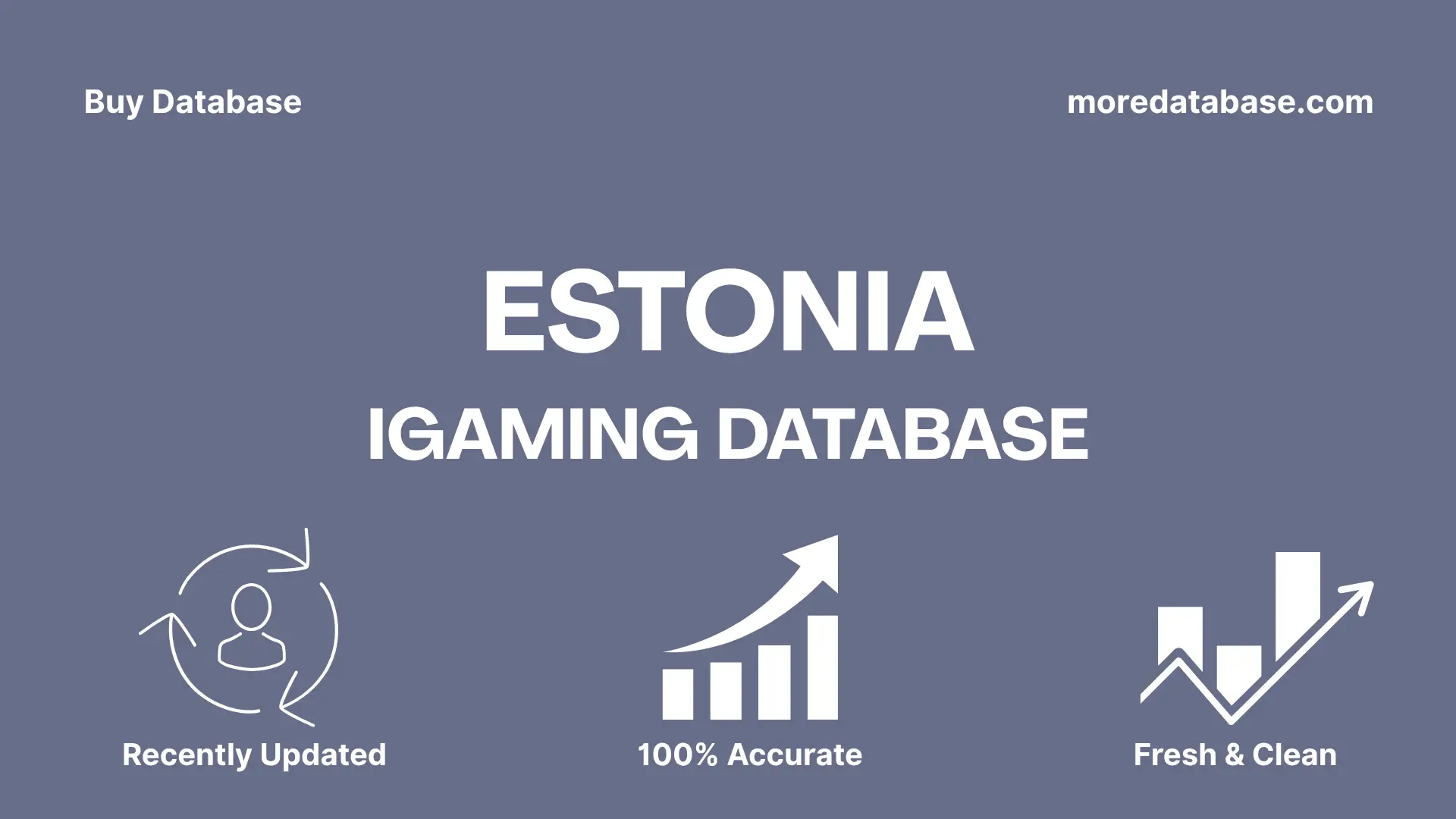 Estonia iGaming Database 1 Million Package